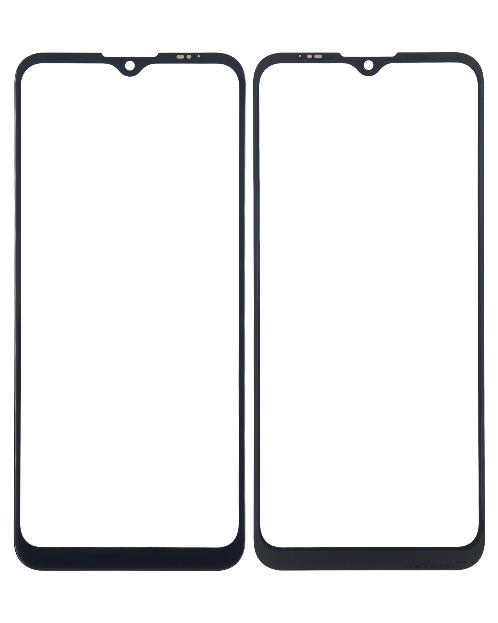 2 in 1 Front Glass With OCA Pre-Installed For Motorola Moto G10 Power (XT2127-4 / 2021) replacement part for compatible Motorola phone, SKU 107082060749, product image 2