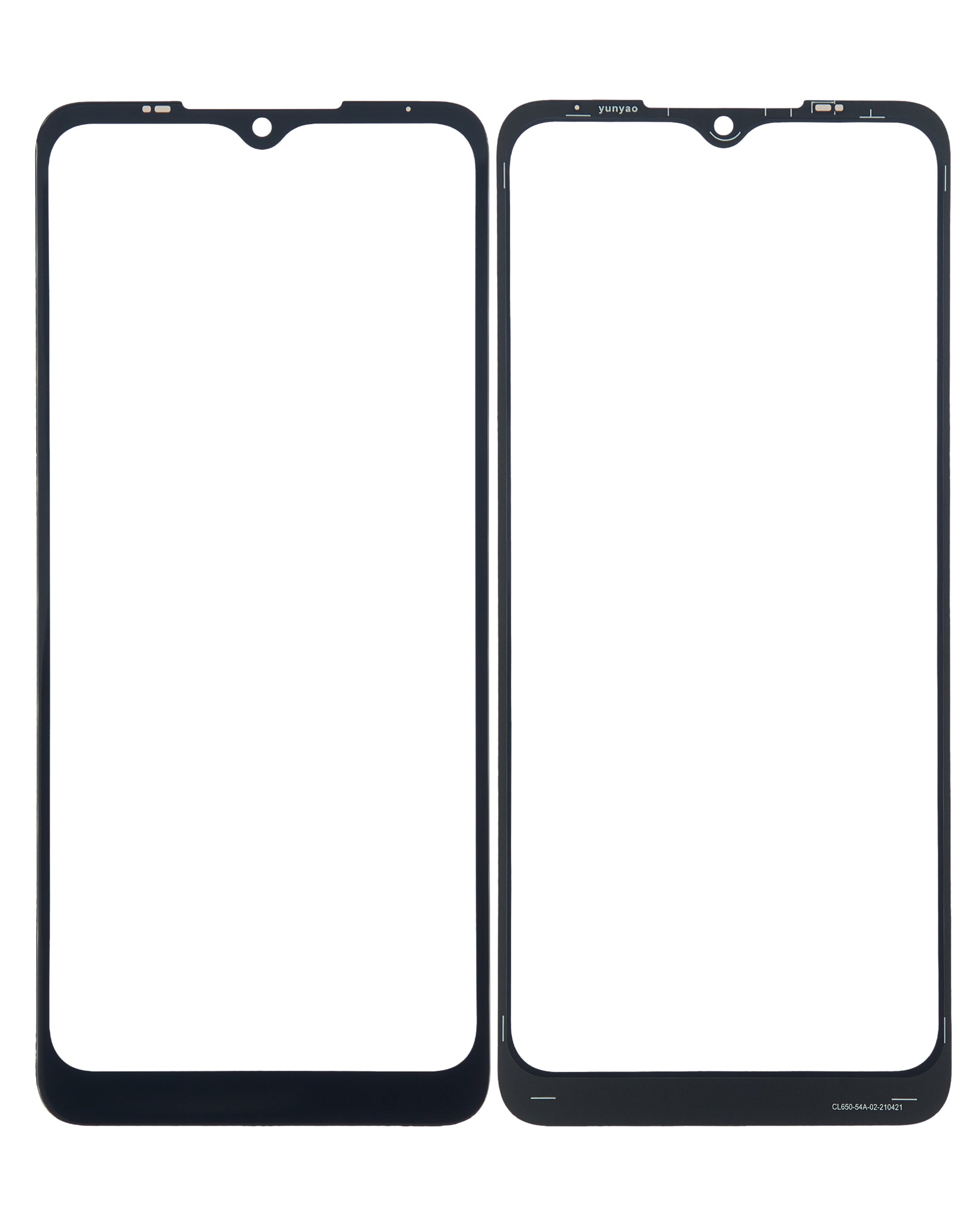 2 in 1 Front Glass With OCA Pre-Installed For Motorola Moto G Pure (XT2163 / 2021) replacement part for compatible Motorola phone, SKU 107082060752, product image 2
