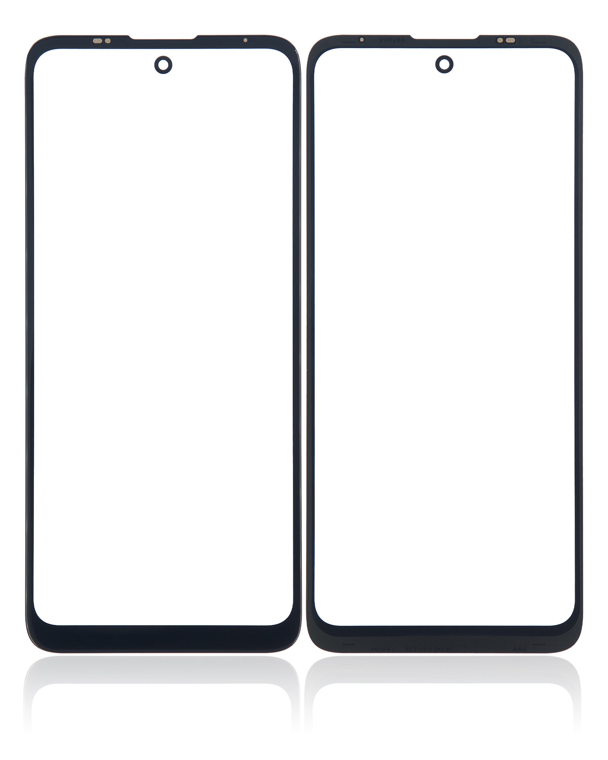 2 in 1 Front Glass With OCA Pre-Installed for Moto E40 (XT2159 / 2021) - Motorola screen replacement part, SKU 107082060778, repair component view 2