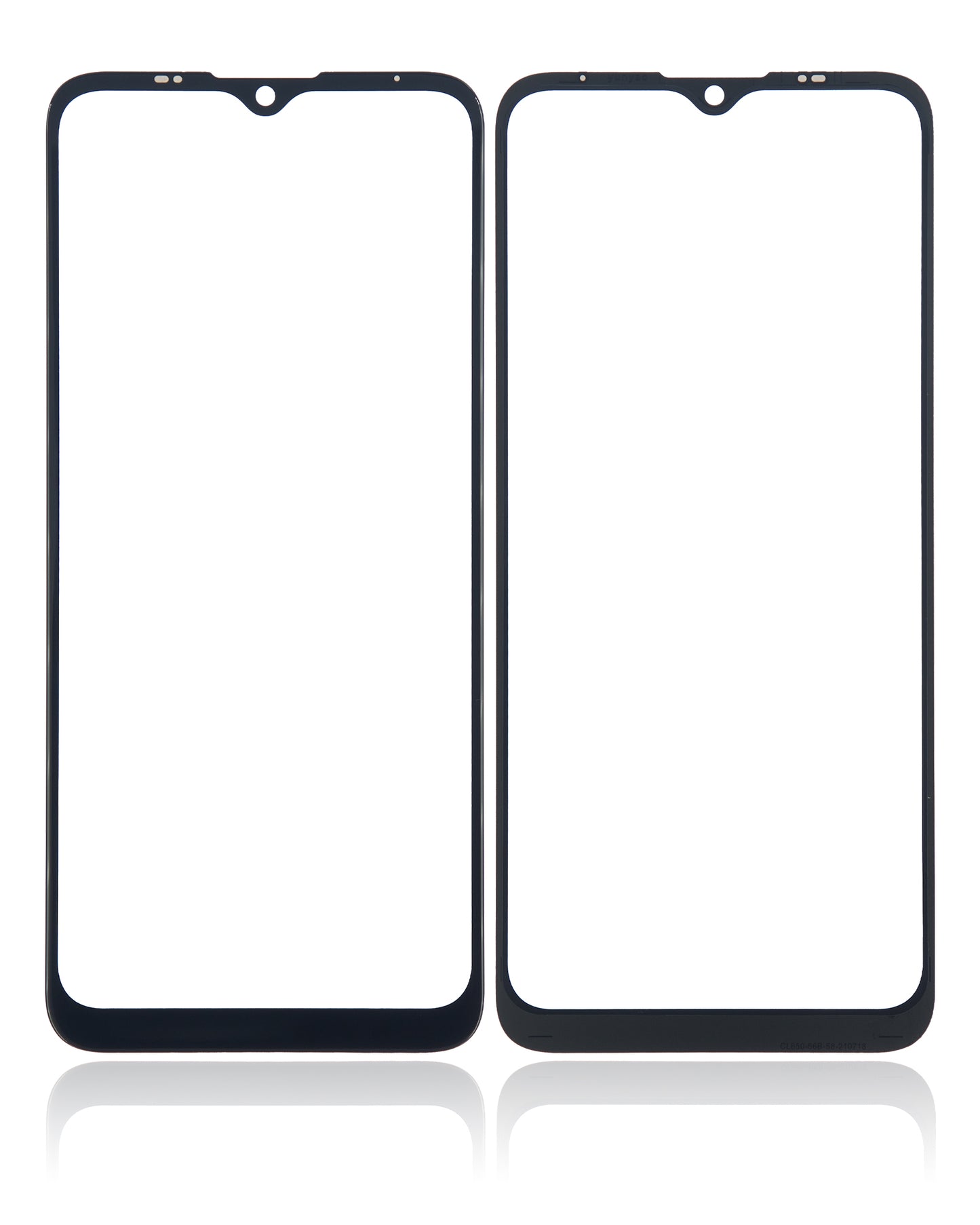 2 in 1 Front Glass With OCA Pre-Installed for Moto E20 (XT2155 / 2021) - Motorola screen replacement part, SKU 107082060781, repair component view 2