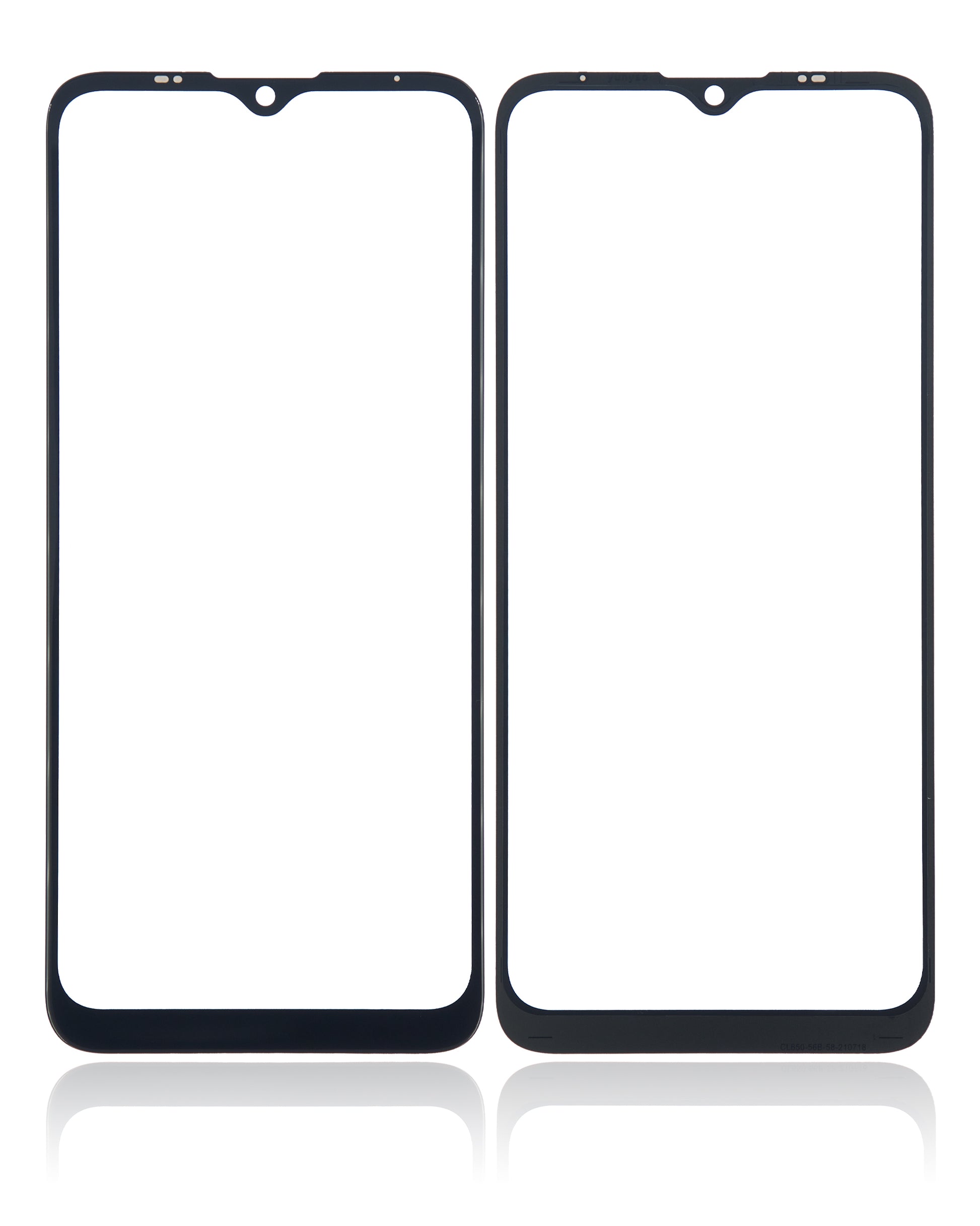 2 in 1 Front Glass With OCA Pre-Installed for Moto E20 (XT2155 / 2021) - Motorola screen replacement part, SKU 107082060781, repair component view 2