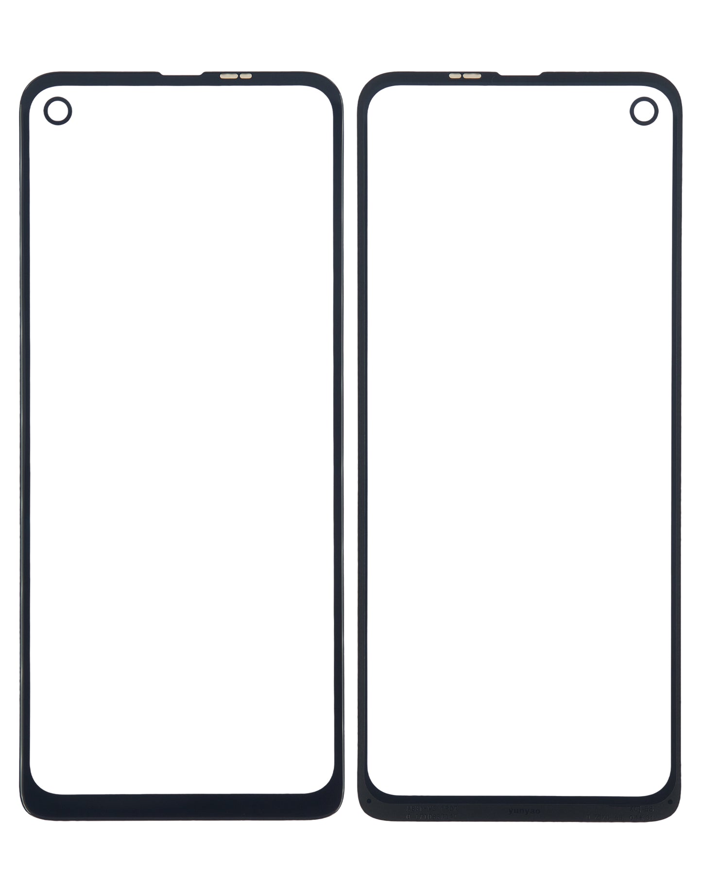 2 in 1 Front Glass With OCA Pre-Installed For Motorola One Action (XT2013 / 2019) - Motorola replacement part - product image 2 - SKU 107082060793