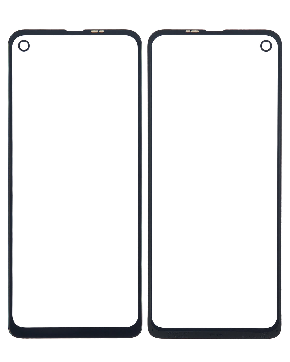2 in 1 Front Glass With OCA Pre-Installed For Motorola One Action (XT2013 / 2019) - Motorola replacement part - product image 2 - SKU 107082060793