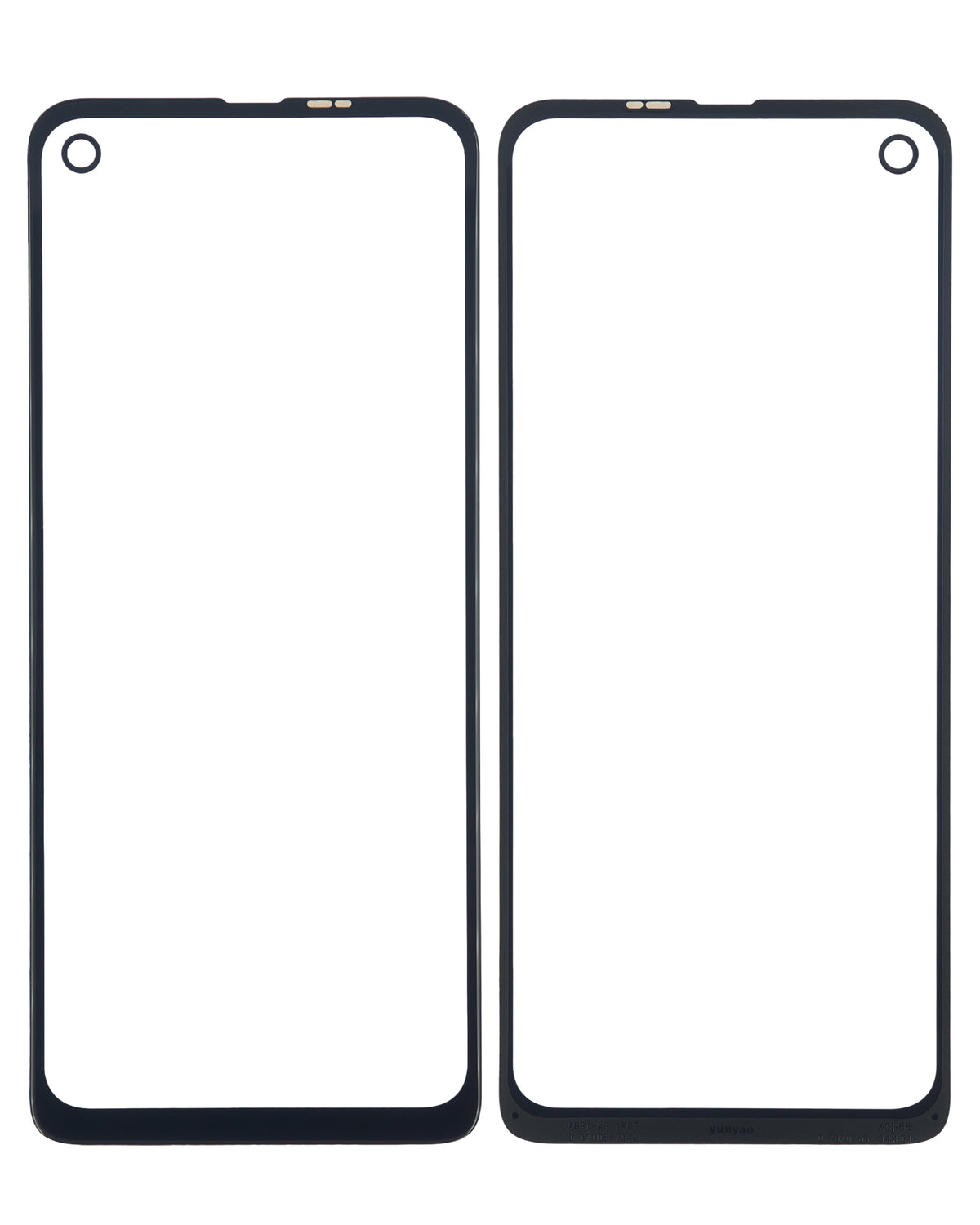 2 in 1 Front Glass With OCA Pre-Installed For Motorola One Vision (XT1970 / 2019) - Motorola replacement part - product image 2 - SKU 107082060795