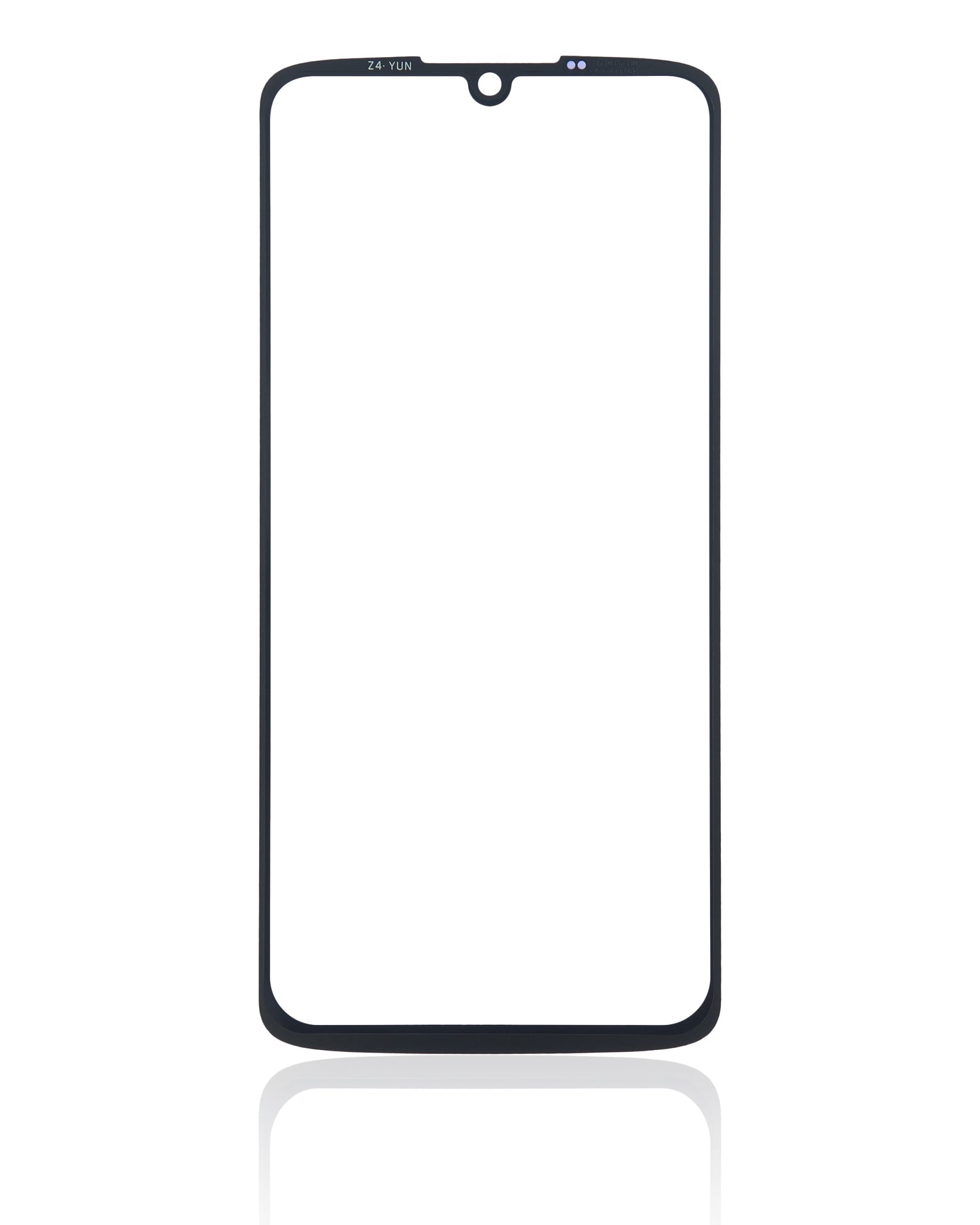 2 in 1 Front Glass With OCA Pre-Installed For Motorola Moto Z4 (XT1980 / 2019) - Motorola replacement part, component detail view, SKU 107082060796