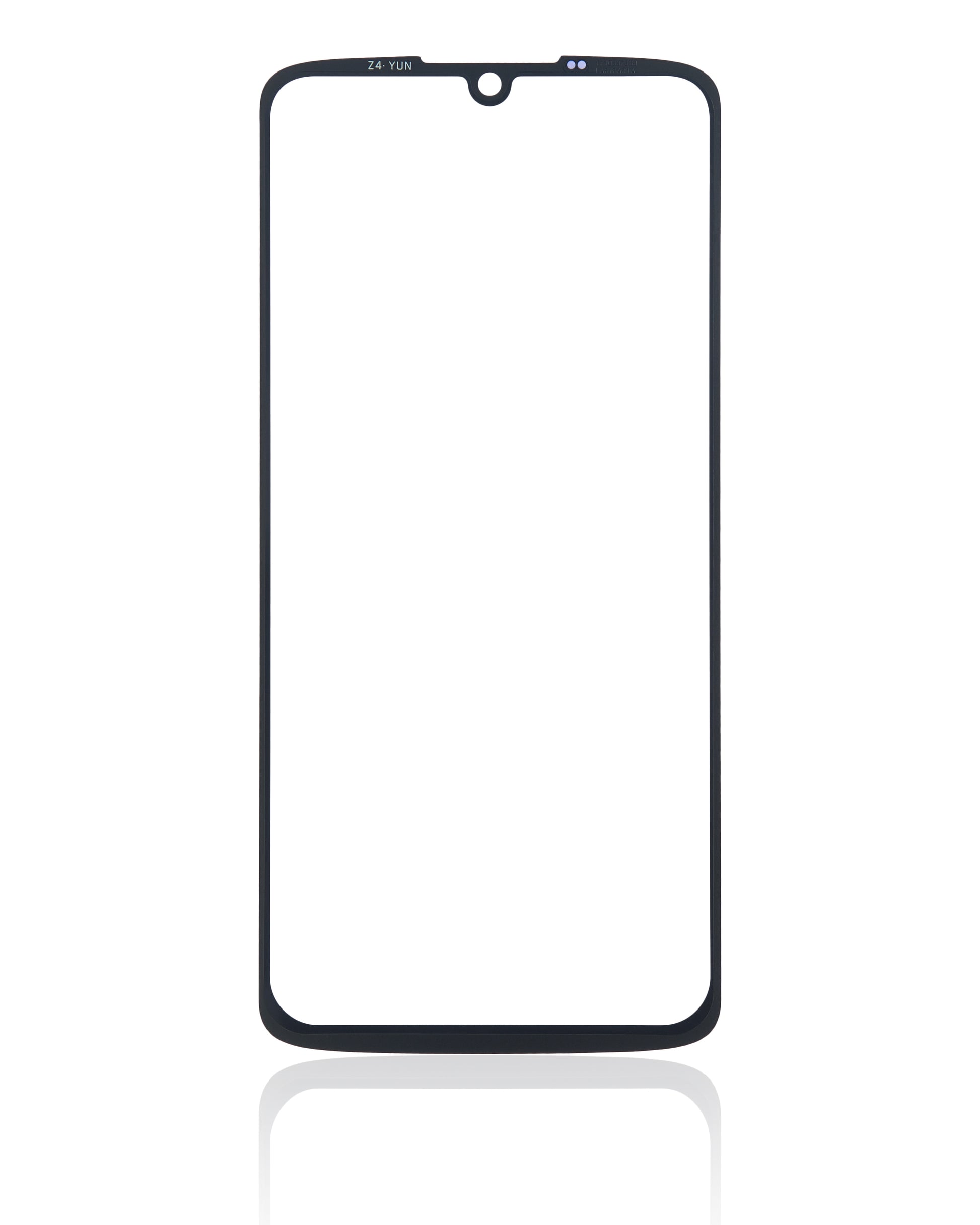 2 in 1 Front Glass With OCA Pre-Installed For Motorola Moto Z4 (XT1980 / 2019) - Motorola replacement part, component detail view, SKU 107082060796