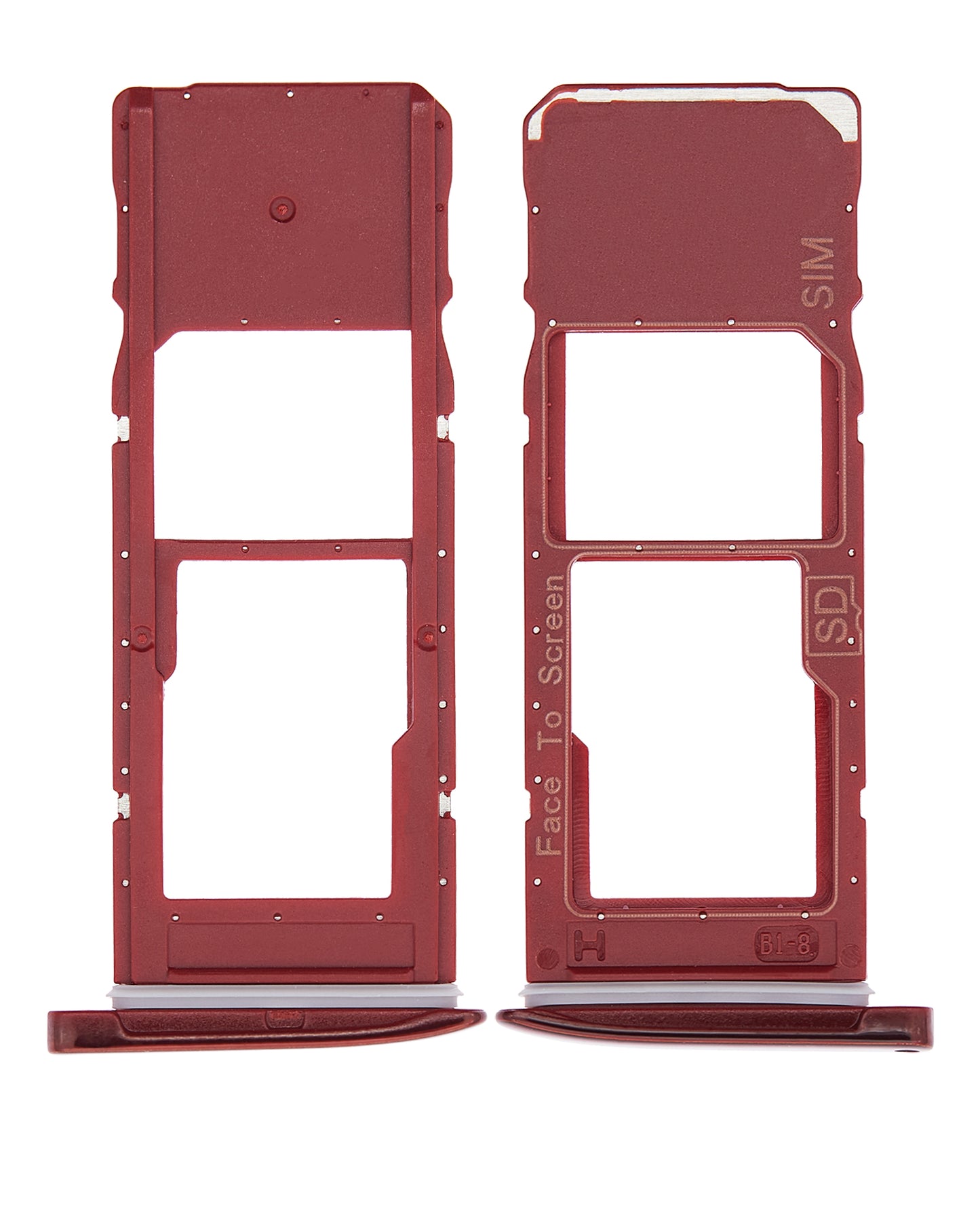 Single Sim Card Tray For Motorola Moto G7 (XT1962 / 2019) / Moto G7 Plus (XT1965 / 2019) (Viva Red) | compatible mobile phone replacement part | SKU 107082061822 | product image 2