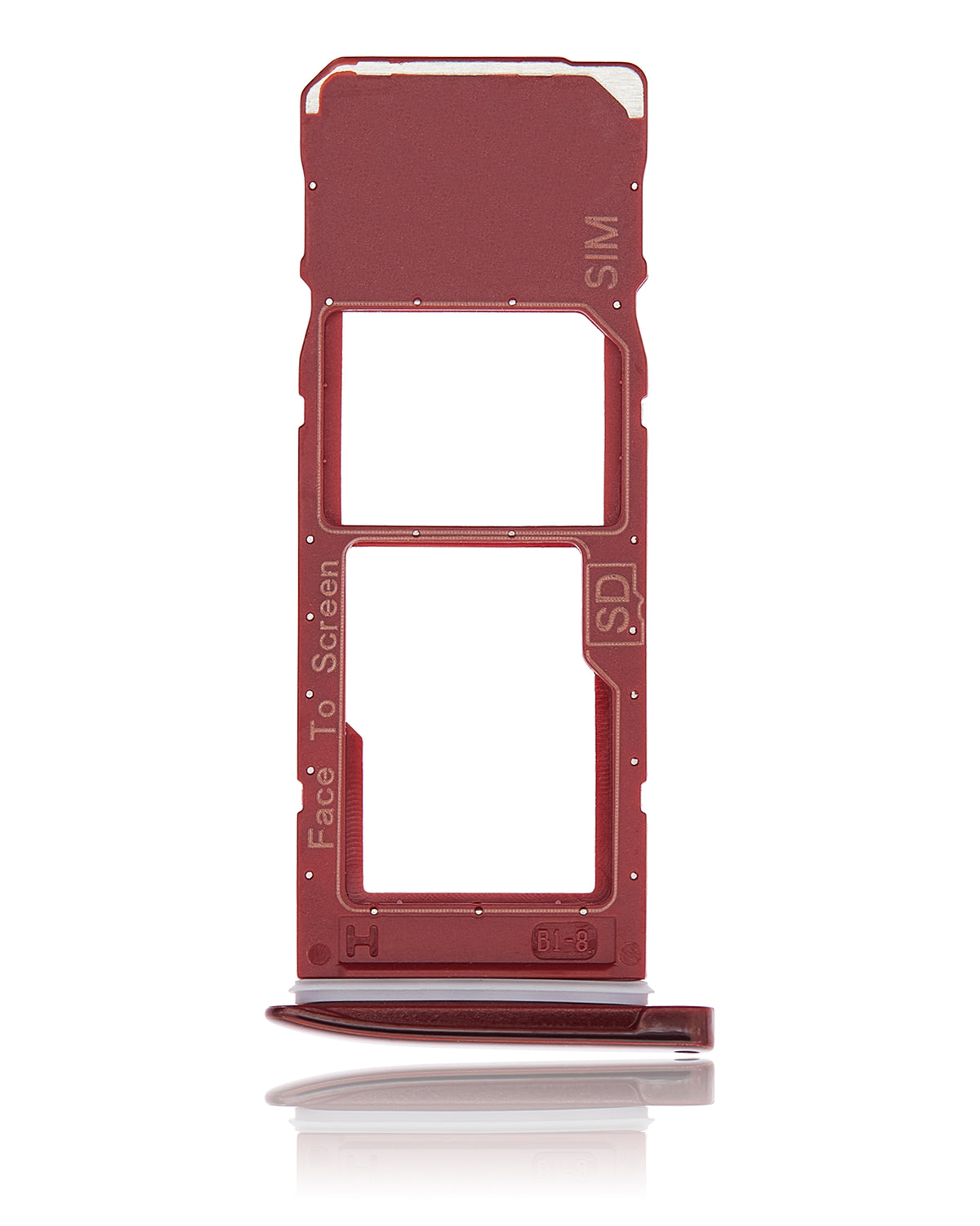 Single Sim Card Tray For Motorola Moto G7 (XT1962 / 2019) / Moto G7 Plus (XT1965 / 2019) (Viva Red) | compatible mobile phone replacement part | SKU 107082061822 | product image 3