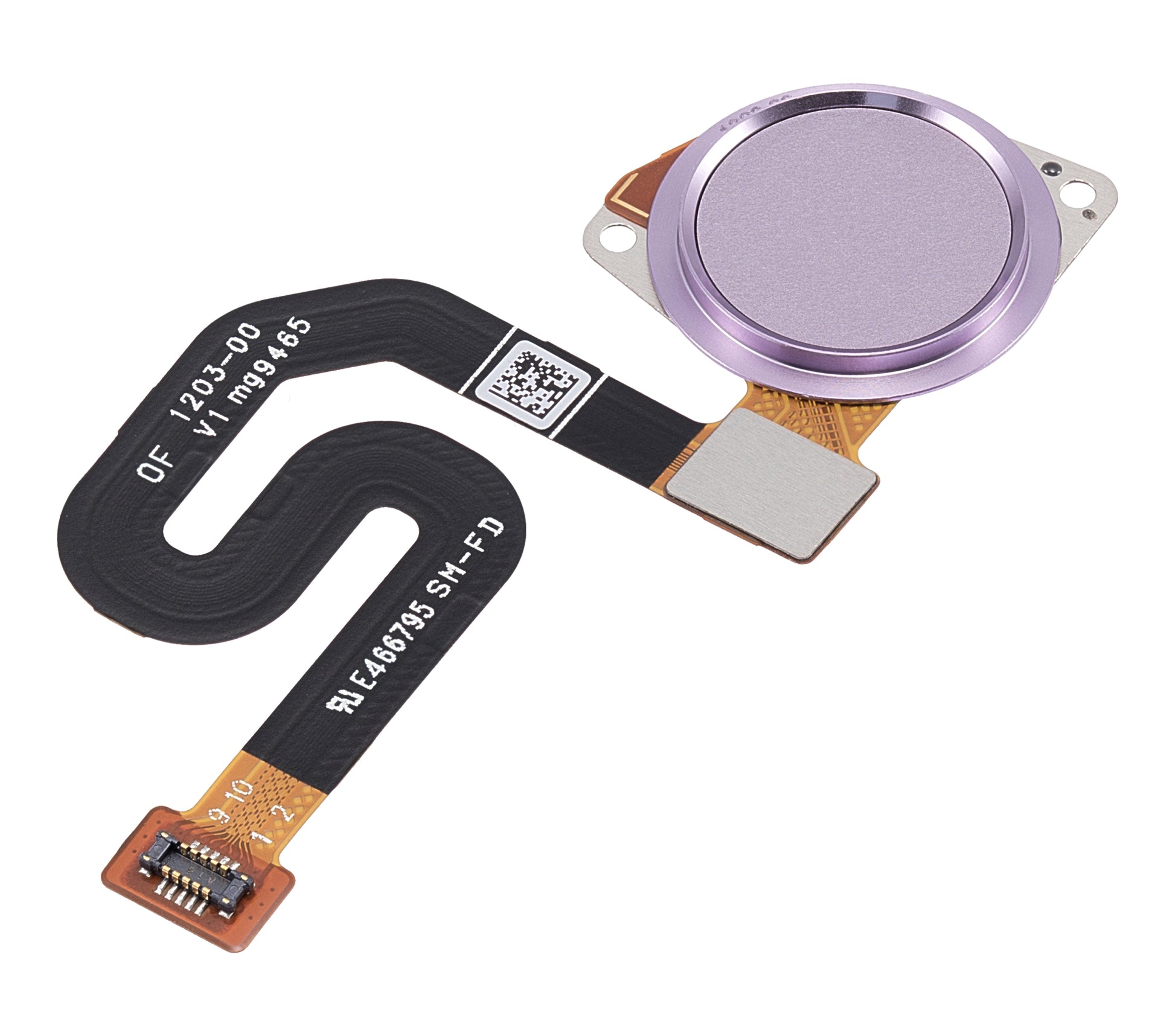 Fingerprint Scanner With Flex For Motorola Moto G7 Power (XT1955 / 2019) (Iced Violet) | compatible mobile phone replacement part | SKU 107082061856 | product image 4