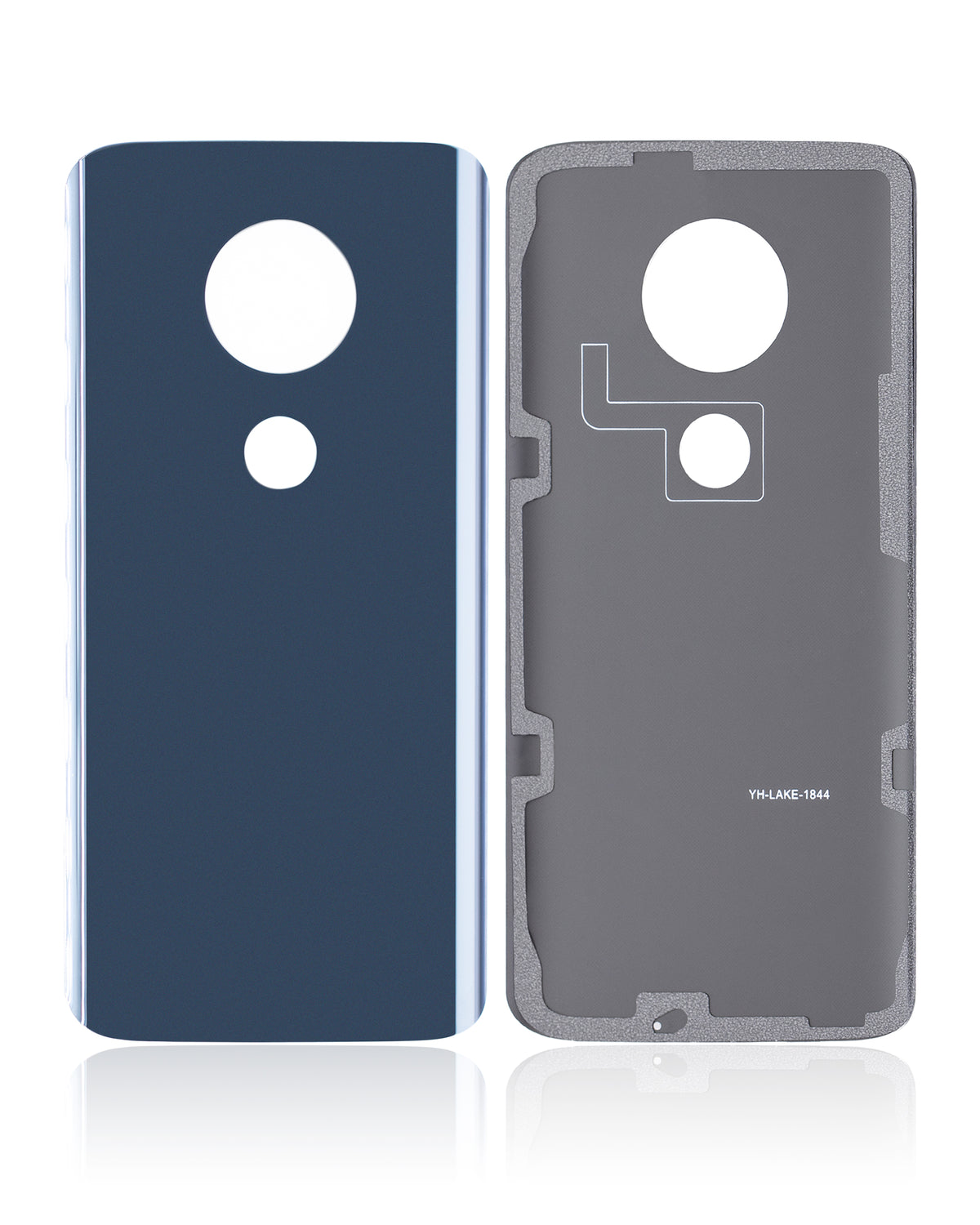 Back cover Glass For Motorola Moto G7 Plus (XT1965 / 2019) (Deep Indigo / Blue) | compatible mobile phone replacement part | SKU 107082061870 | product image 6