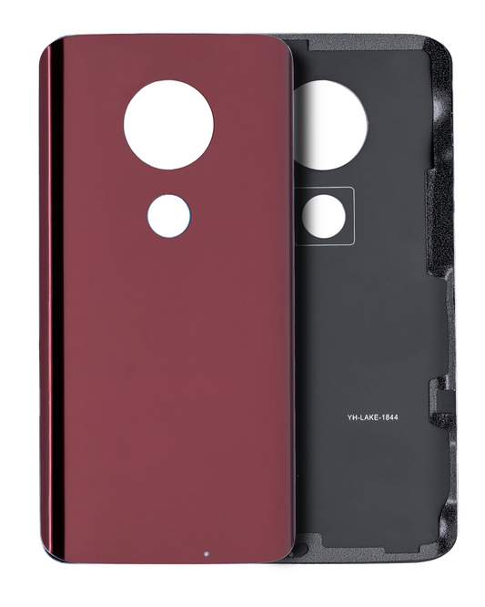 Back cover Glass For Motorola Moto G7 Plus (XT1965 / 2019) (Viva Red) | compatible mobile phone replacement part | SKU 107082061871 | product image 1