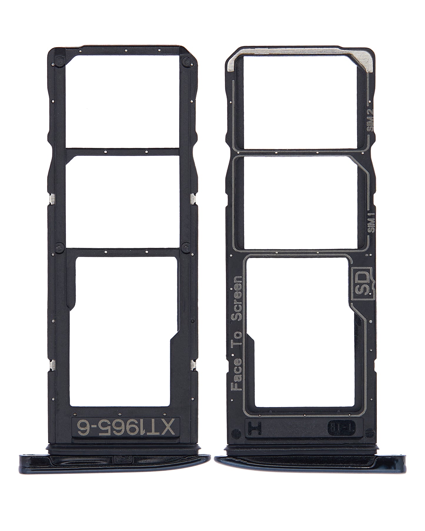 Dual Sim Card Tray For Motorola Moto G7 (XT1962 / 2019) / Moto G7 Plus (XT1965-2 / 2019) (Deep Indigo / Blue) | compatible mobile phone replacement part | SKU 107082061873 | product image 2