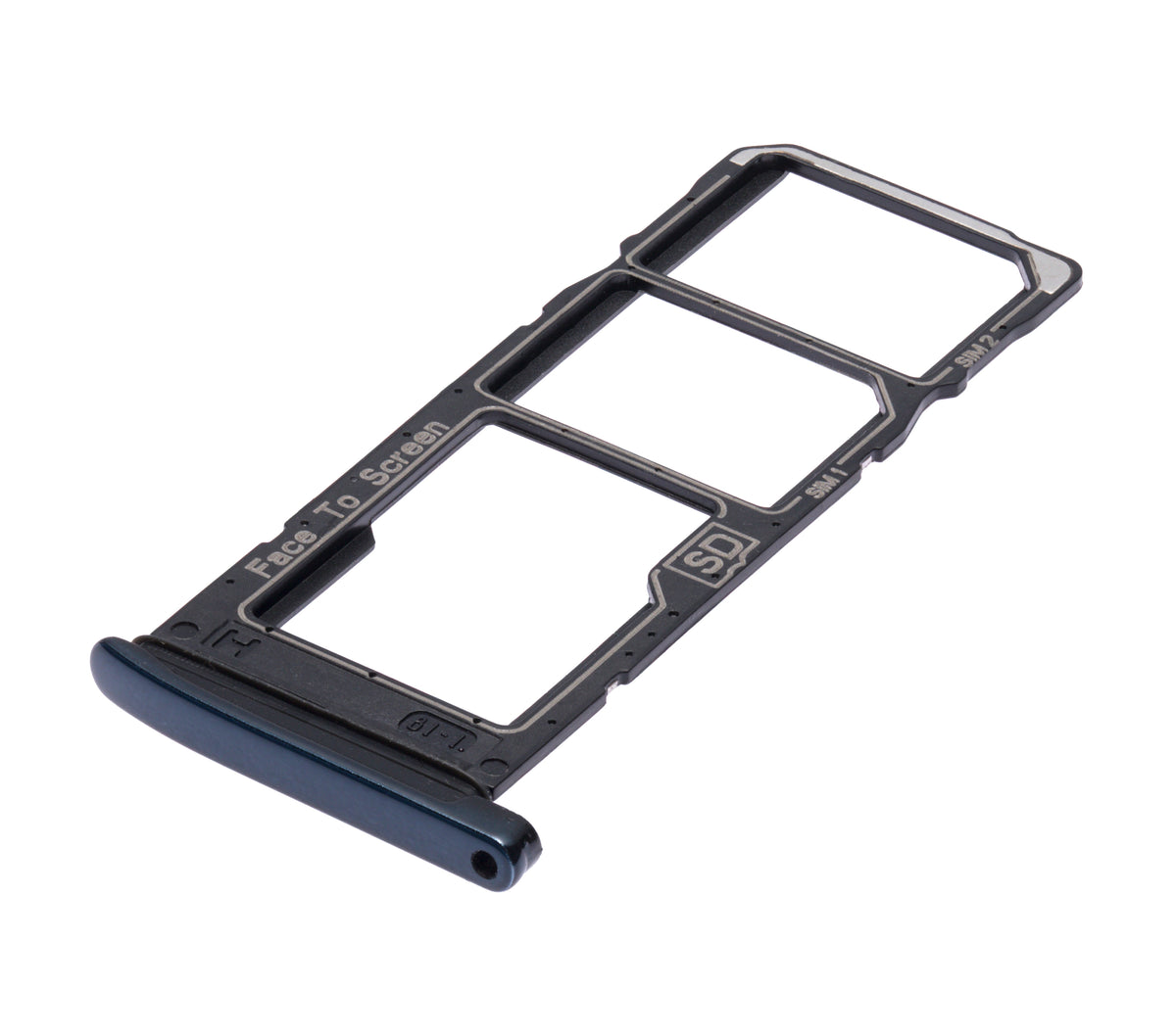 Dual Sim Card Tray For Motorola Moto G7 (XT1962 / 2019) / Moto G7 Plus (XT1965-2 / 2019) (Deep Indigo / Blue) | compatible mobile phone replacement part | SKU 107082061873 | product image 4