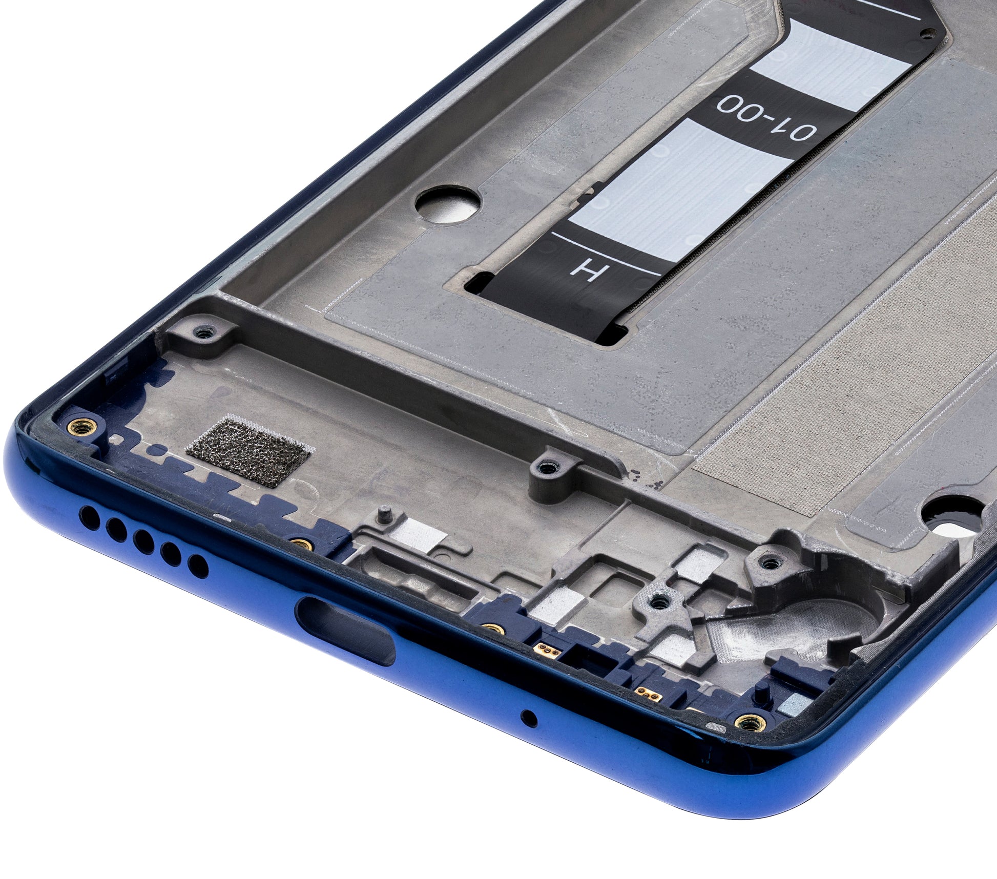 LCD Assembly With Frame For Motorola One Vision (XT1970 / 2019) / P50 (Refurbished) (Sapphire Gradient) - Motorola replacement part - product image 3 - SKU 107082062002