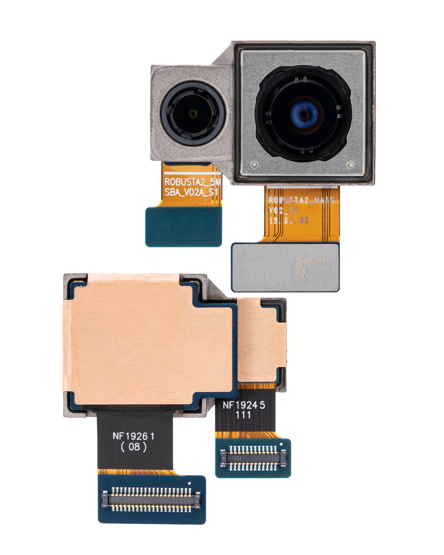Back Camera (Wide & Depth) For Motorola One Vision (XT1970 / 2019) / P50 - Motorola replacement part - product image 2 - SKU 107082062024