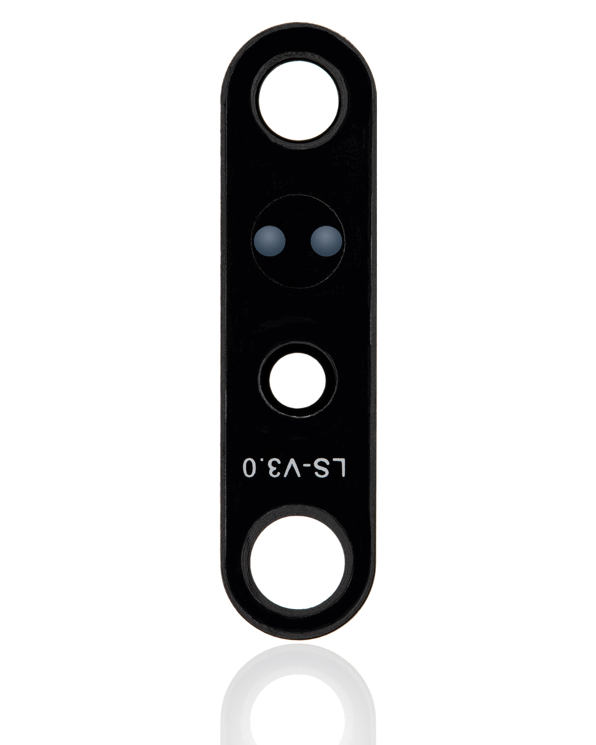 Back Camera Lens (Glass Only) With Adhesive For Motorola One Vision Plus (2020) (Black) - Motorola replacement part - product image 3 - SKU 107082062030