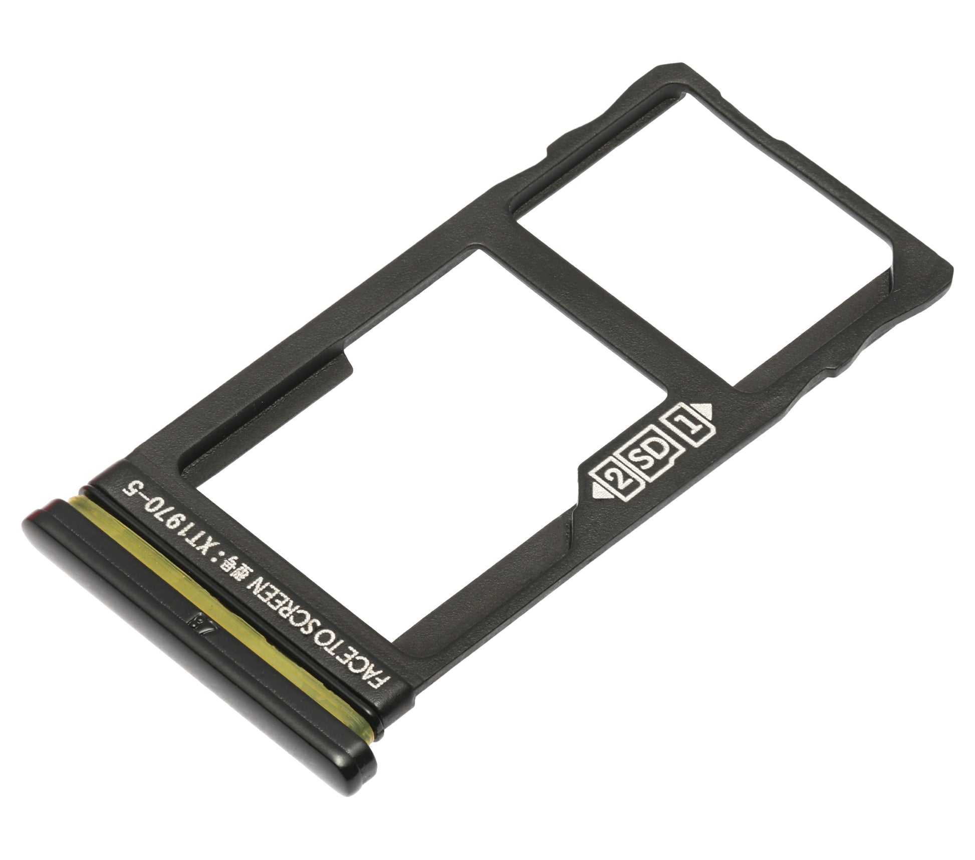 Single Sim Card Tray For Motorola One Vision (XT1970 / 2019) / P50 (XT1970 / 2019) (Blue) - Motorola replacement part - product image 4 - SKU 107082062037