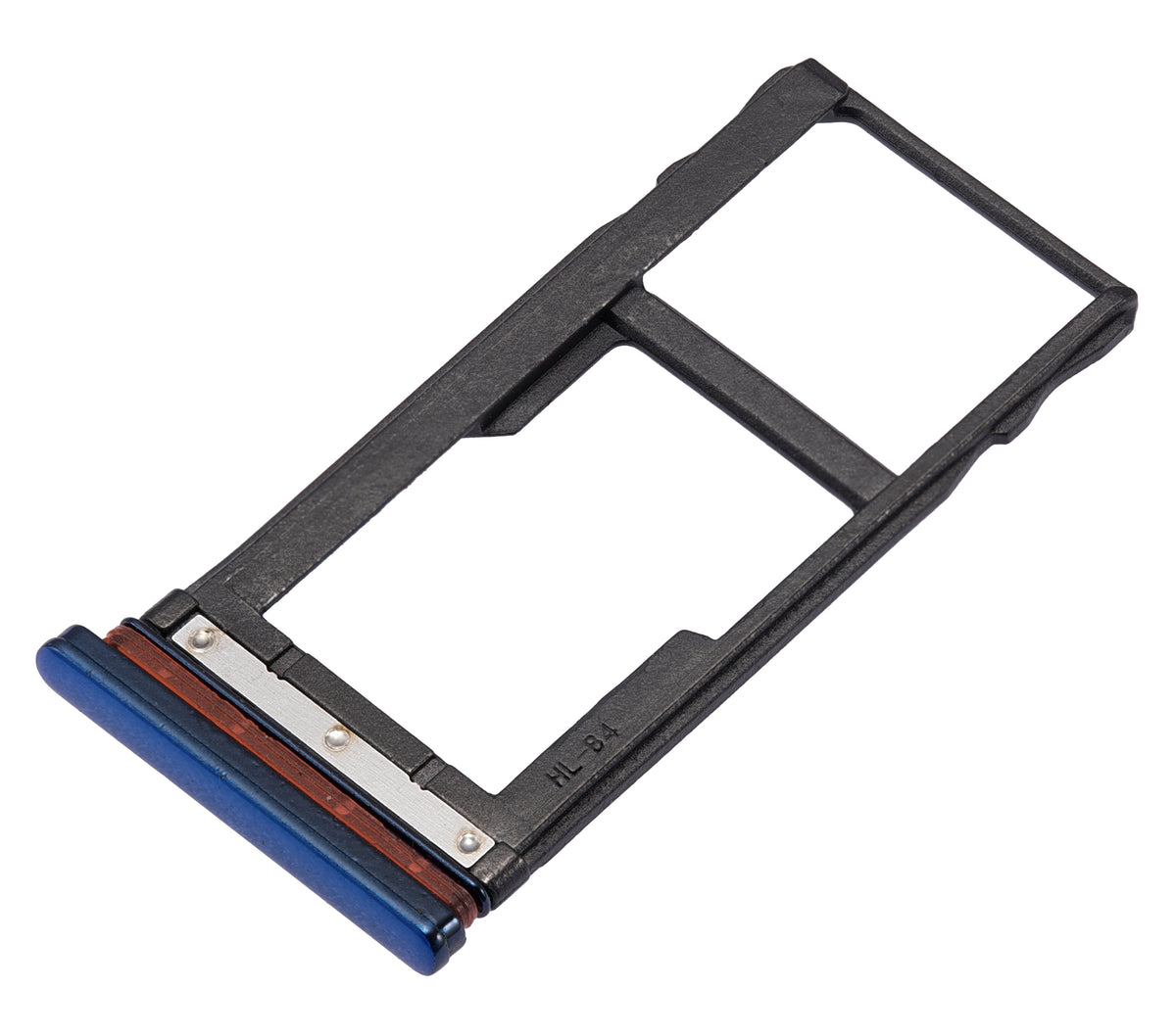 Dual Sim Card Tray For Motorola One Vision (XT1970 / 2019) / P50 (XT1970 / 2019) (Blue) - Motorola replacement part - product image 4 - SKU 107082062040