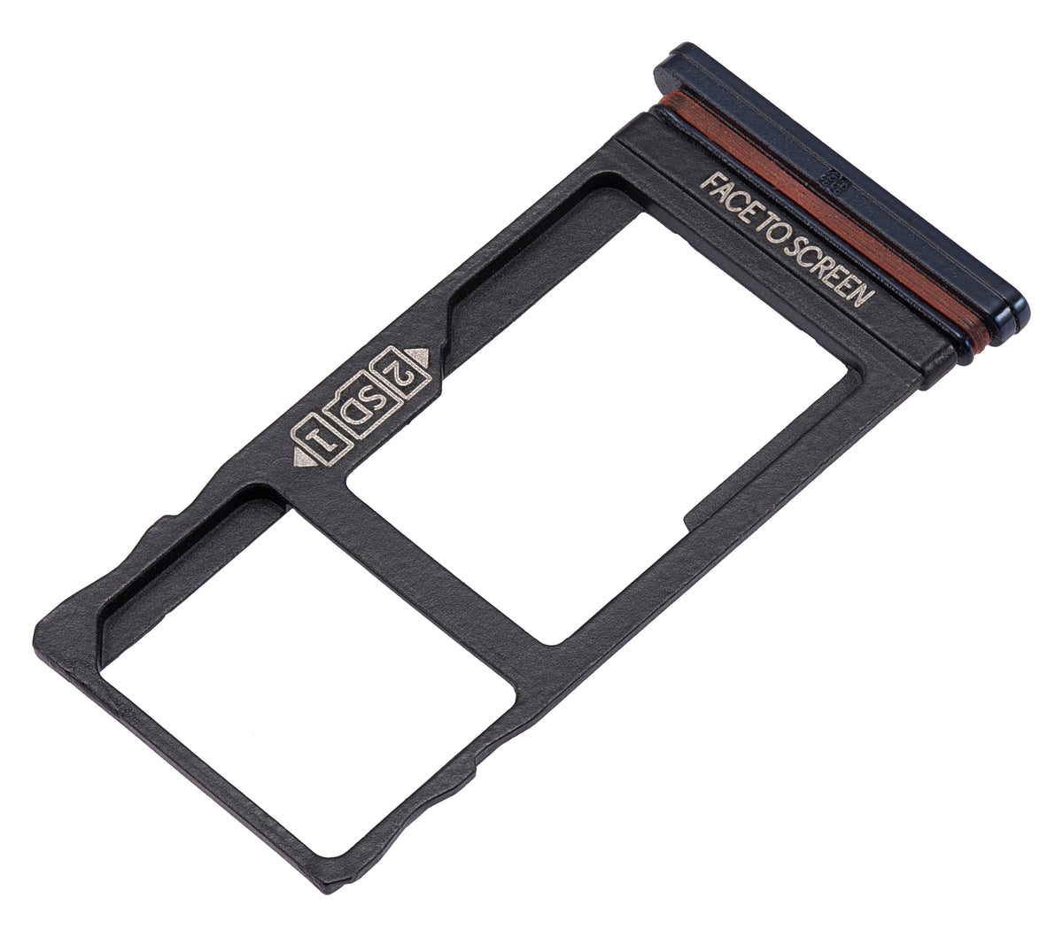 Dual Sim Card Tray For Motorola One Vision (XT1970 / 2019) / P50 (XT1970 / 2019) (Blue) - Motorola replacement part - product image 5 - SKU 107082062040