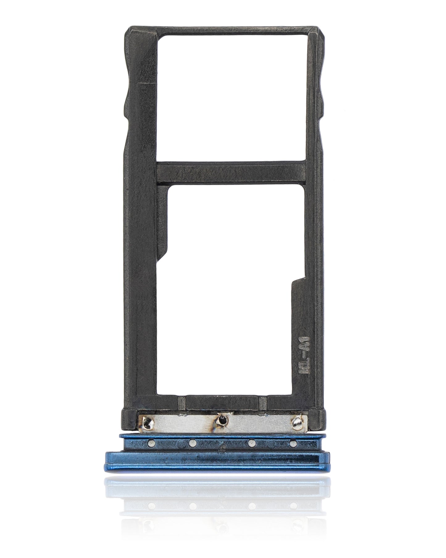 Single Sim Card Tray For Motorola One Vision (XT1970 / 2019) (Sapphire Blue) - Motorola replacement part - product image 3 - SKU 107082062042