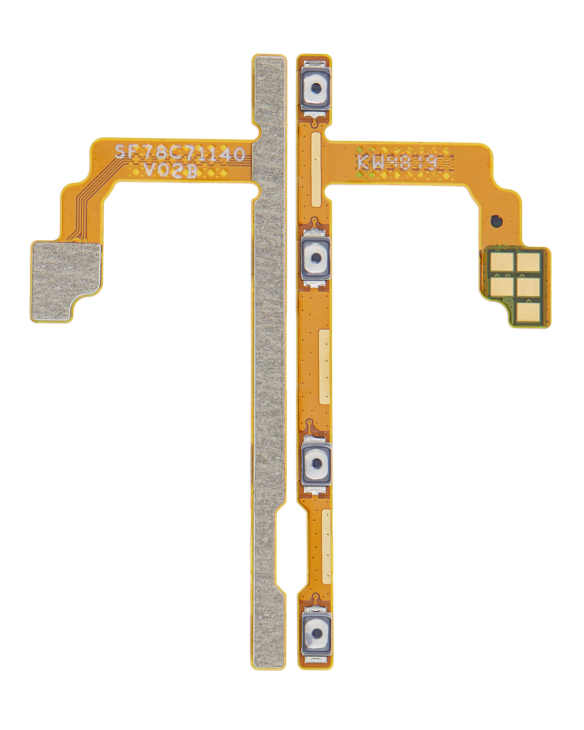 Power And Volume Button Flex Cable For Motorola One Fusion Plus (XT2067 / 2020) - Motorola replacement part - product image 2 - SKU 107082062049