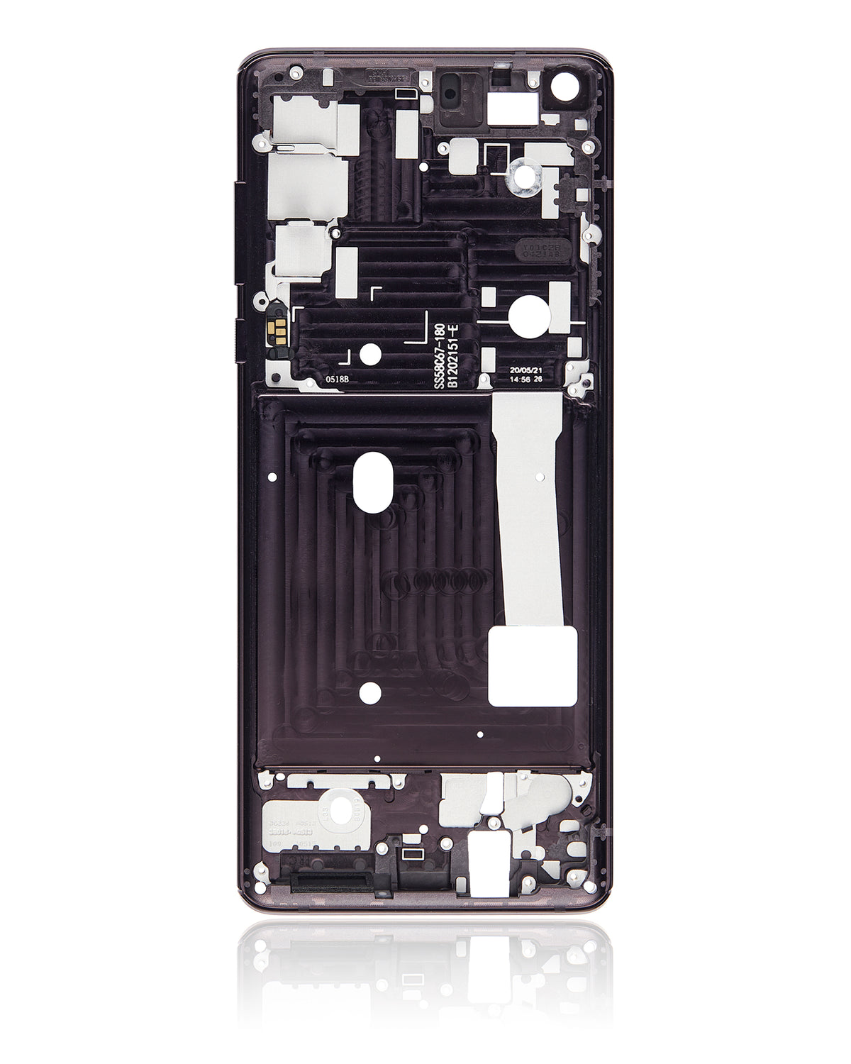 Mid-Frame Housing For Motorola Edge 5G (XT2063 / 2020) (Midnight Magenta) | SKU 107082062086 | image 7