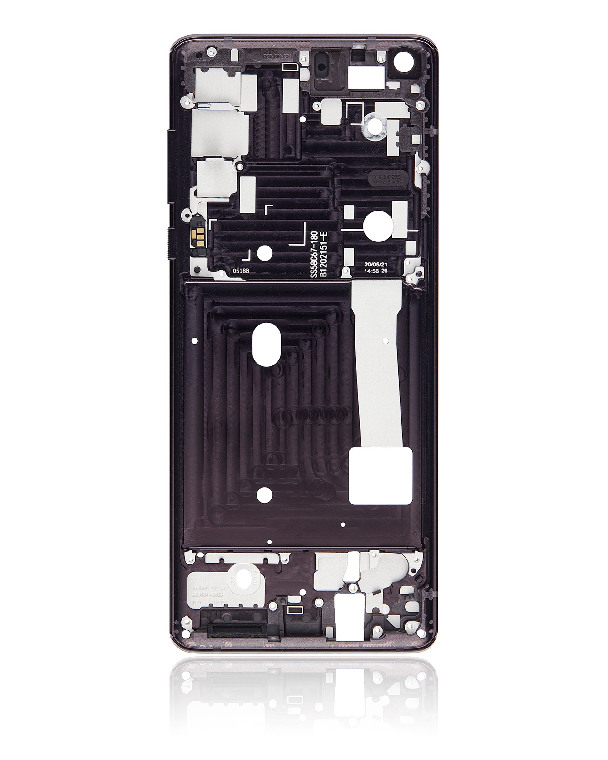 Mid-Frame Housing For Motorola Edge 5G (XT2063 / 2020) (Midnight Magenta) | SKU 107082062086 | image 7