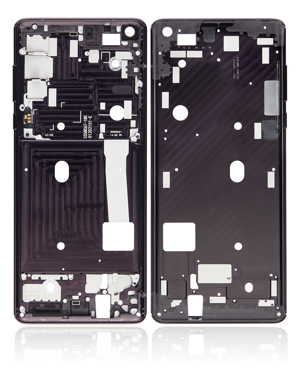Mid-Frame Housing For Motorola Edge 5G (XT2063 / 2020) (Midnight Magenta) | SKU 107082062086 | image 6