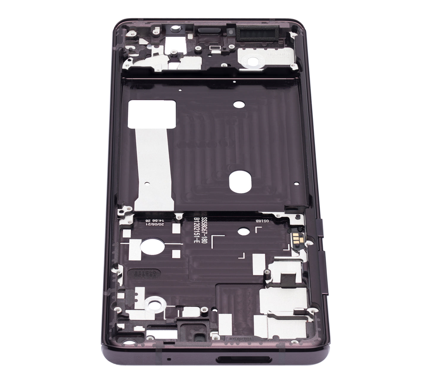 Mid-Frame Housing For Motorola Edge 5G (XT2063 / 2020) (Midnight Magenta) | SKU 107082062086 | image 3