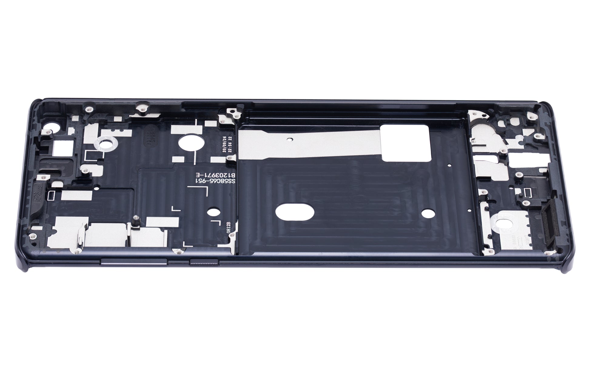 Mid-Frame Housing For Motorola Edge 5G (XT2063 / 2020) (Solar Black) | SKU 107082062087 | image 4