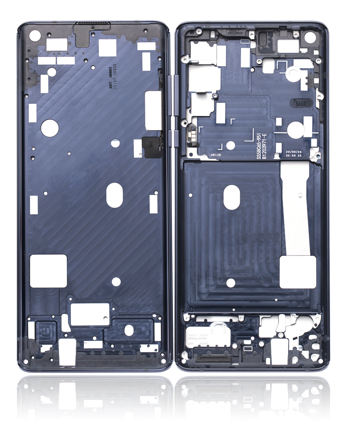 Mid-Frame Housing For Motorola Edge 5G (XT2063 / 2020) (Solar Black) | SKU 107082062087 | image 7