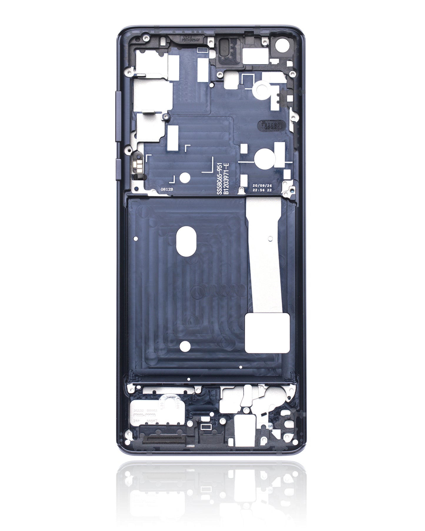 Mid-Frame Housing For Motorola Edge 5G (XT2063 / 2020) (Solar Black) | SKU 107082062087 | image 8