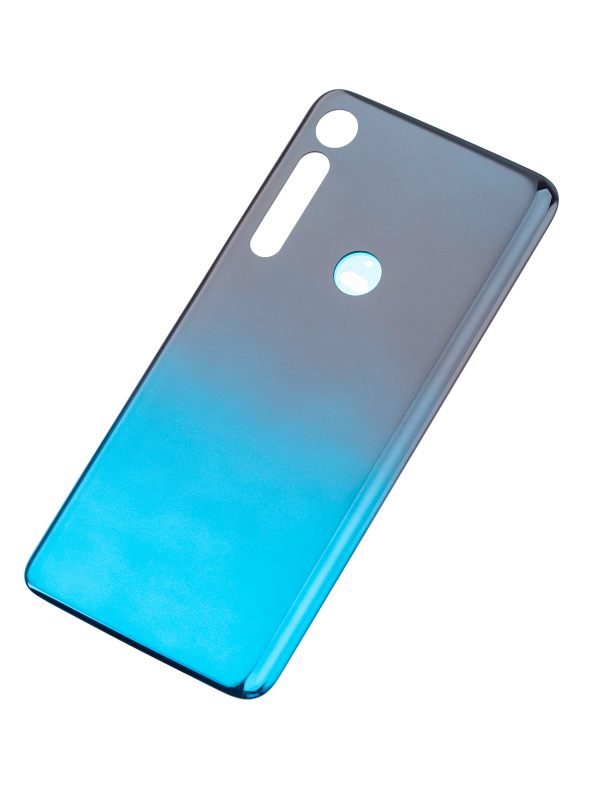 Back Cover Glass For Motorola One Macro (XT2016 / 2019) (Space Blue) - Motorola replacement part - product image 8 - SKU 107082062123