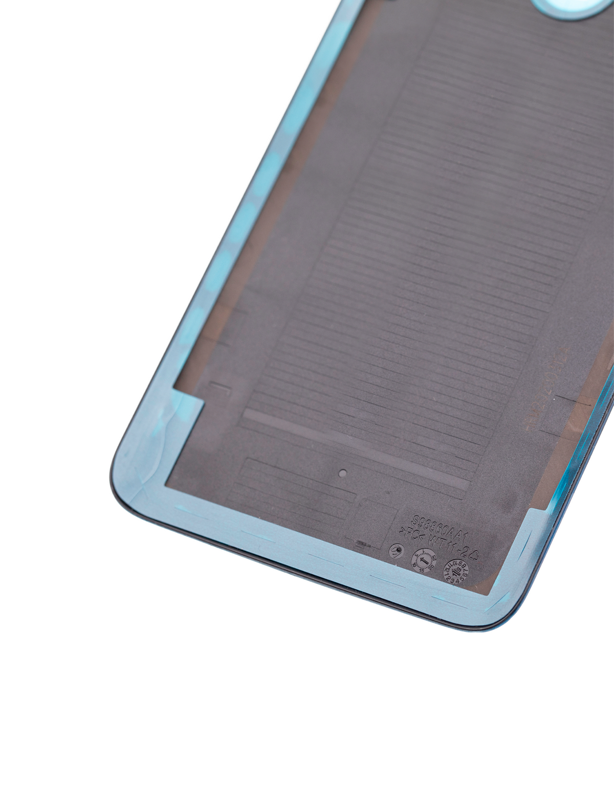 Back Cover Glass For Motorola One Macro (XT2016 / 2019) (Space Blue) - Motorola replacement part - product image 2 - SKU 107082062123