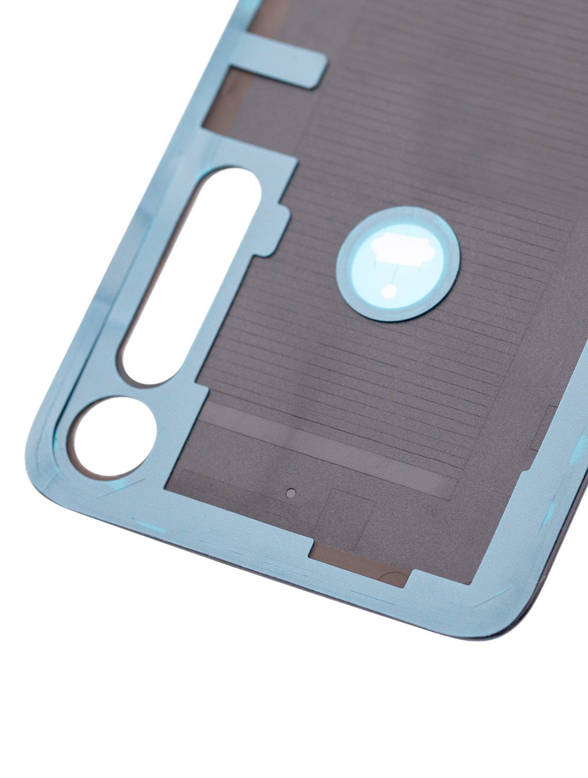Back Cover Glass For Motorola One Macro (XT2016 / 2019) (Space Blue) - Motorola replacement part - product image 3 - SKU 107082062123