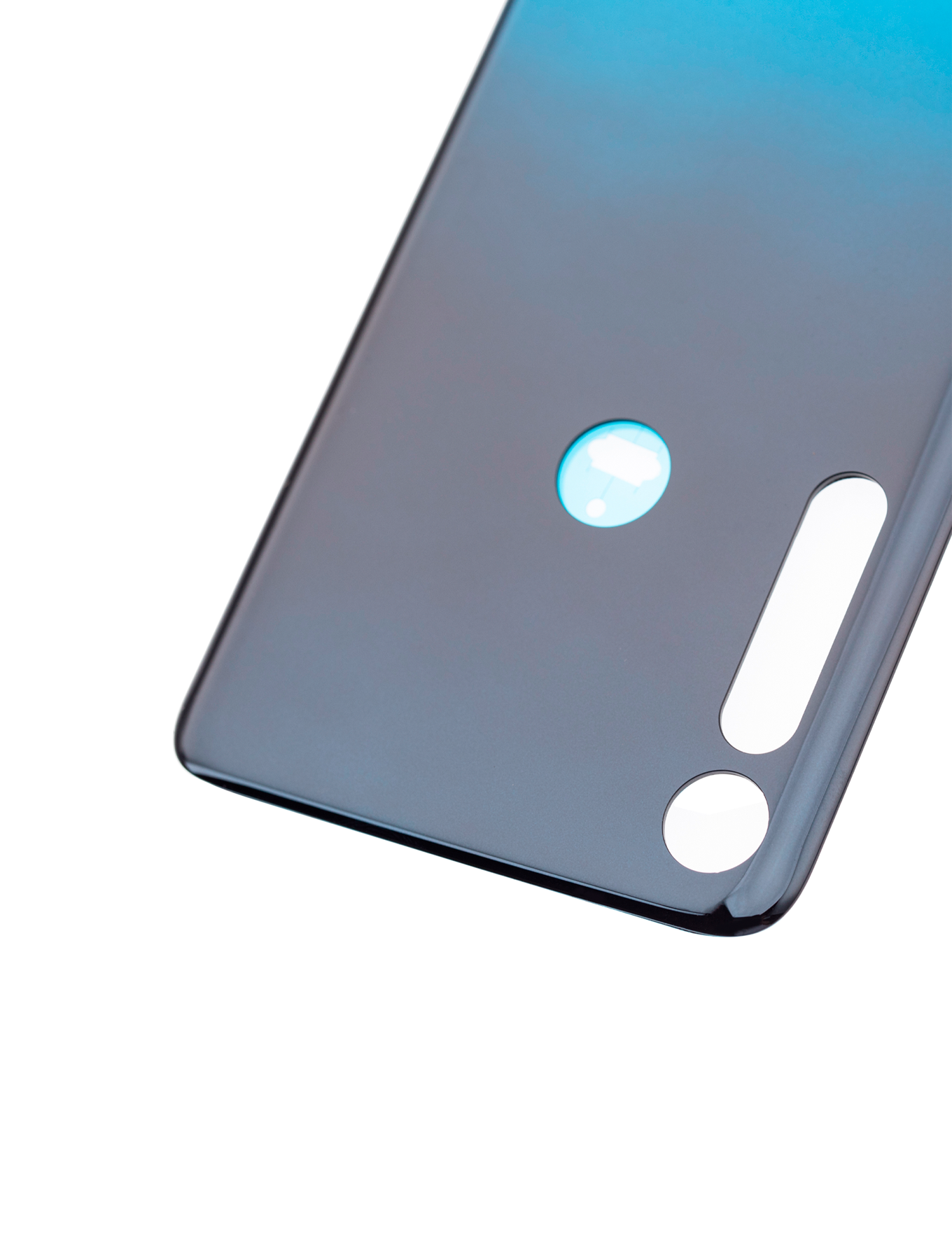 Back Cover Glass For Motorola One Macro (XT2016 / 2019) (Space Blue) - Motorola replacement part - product image 4 - SKU 107082062123