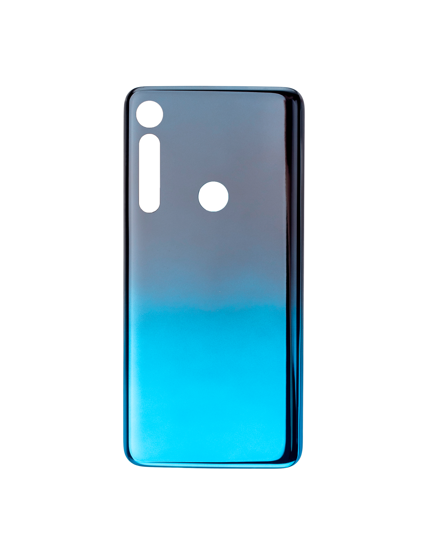 Back Cover Glass For Motorola One Macro (XT2016 / 2019) (Space Blue) - Motorola replacement part - product image 6 - SKU 107082062123