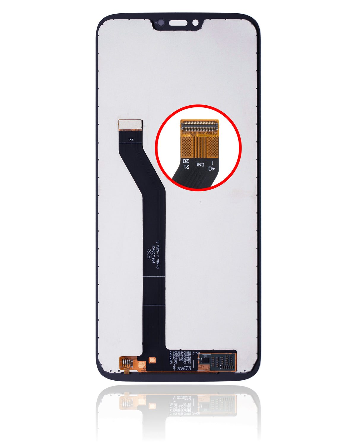 LCD Assembly Without Frame For Motorola Moto G7 Power (XT1955 / 2019) / G7 Supra (XT1955-5/6/DL / 2019) (US Version) (157MM) (Refurbished) (All Colors | compatible mobile phone replacement part | SKU 107082064503 | product image 7