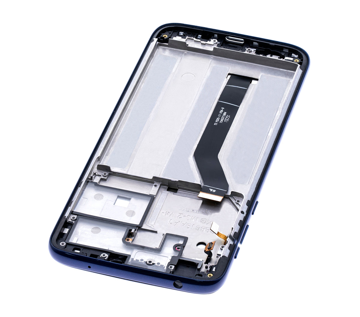 LCD Assembly With Frame For Motorola Moto G7 Power (XT1955 / 2019) / G7 Supra (XT1955-5/6/DL / 2019) (US Version) (157MM) (Refurbished) (Marine Blue) | compatible mobile phone replacement part | SKU 107082064504 | product image 2