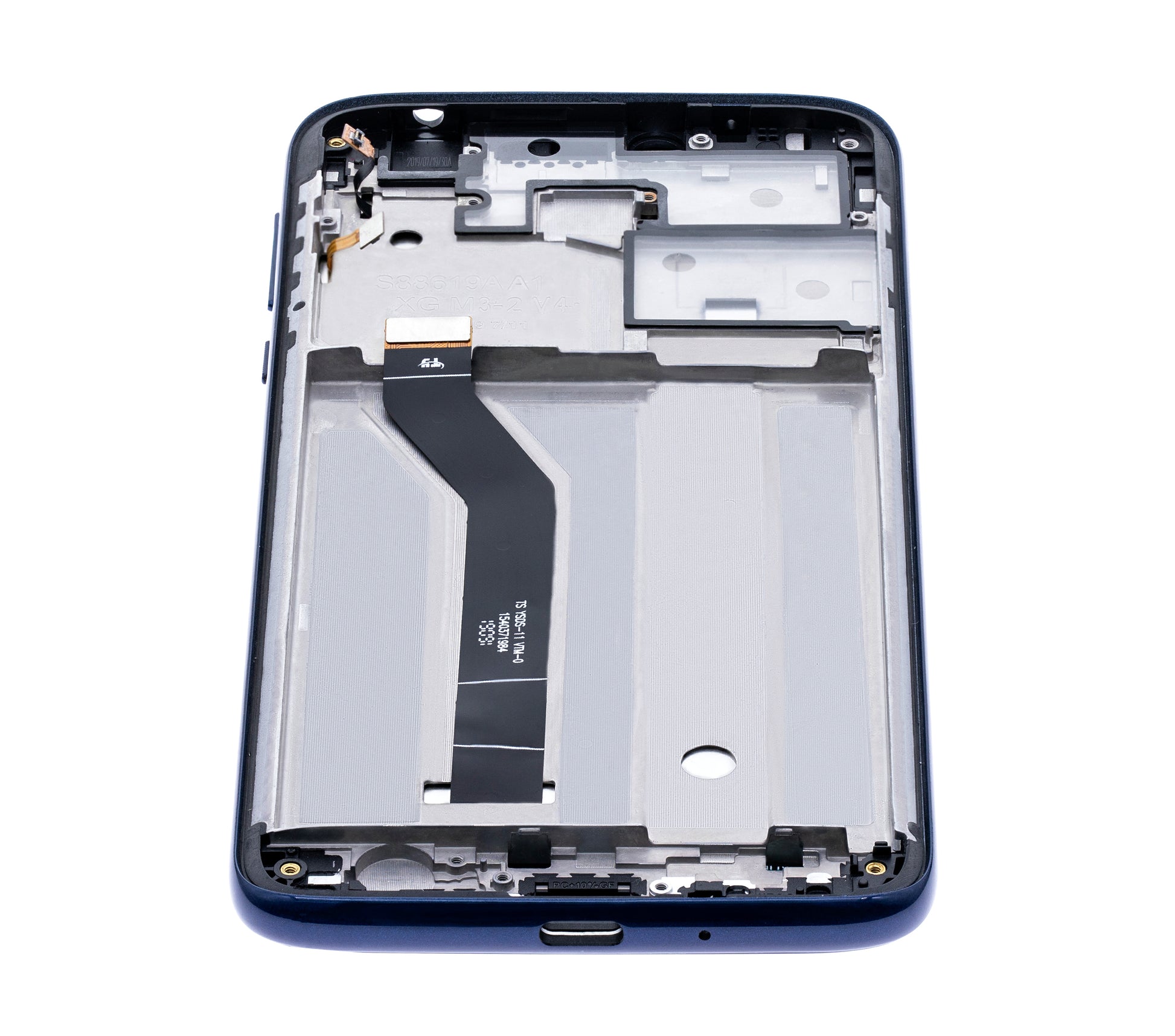 LCD Assembly With Frame For Motorola Moto G7 Power (XT1955 / 2019) / G7 Supra (XT1955-5/6/DL / 2019) (US Version) (157MM) (Refurbished) (Marine Blue) | compatible mobile phone replacement part | SKU 107082064504 | product image 4