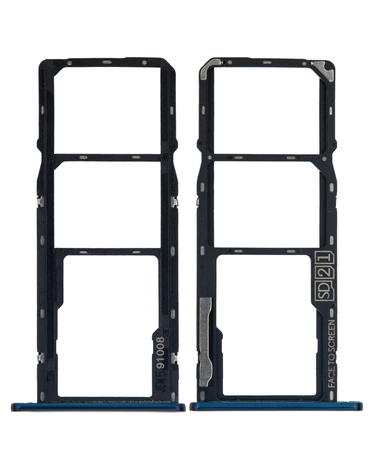 Dual Sim Card Tray For Motorola Moto G7 Power (XT1955 / 2019) (International Version) (Marine Blue) | compatible mobile phone replacement part | SKU 107082064511 | product image 2