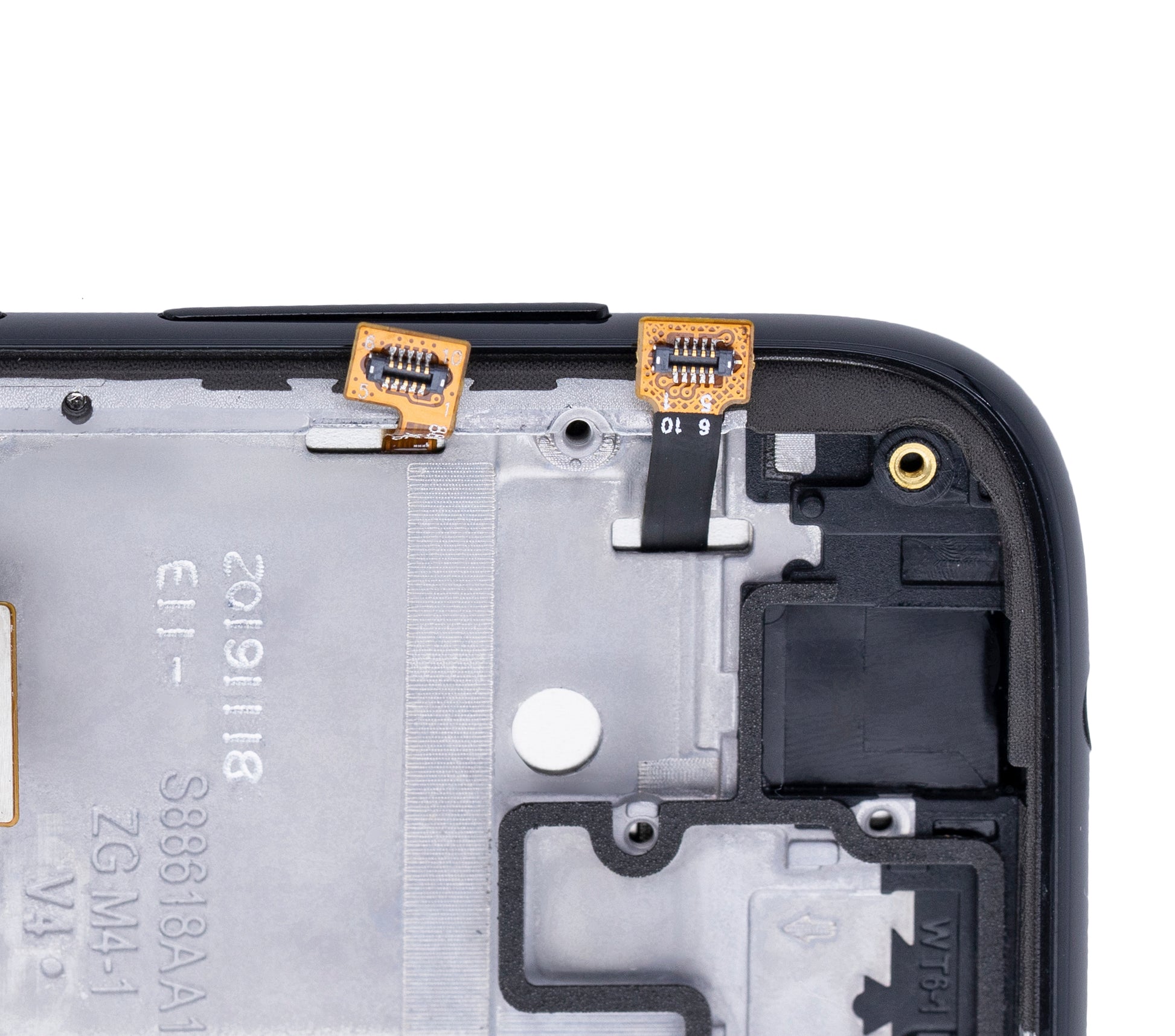 LCD Assembly With Frame For Motorola Moto G7 Power (XT1955-1/2/4/7 / 2019) (International Version) (154MM) (Aftermarket Plus) (Ceramic Black) | compatible mobile phone replacement part | SKU 107082064518 | product image 12