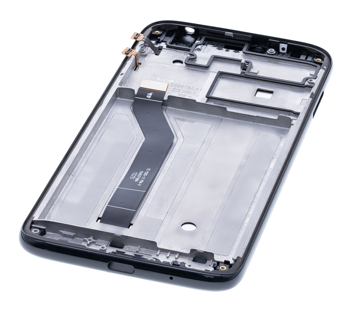 LCD Assembly With Frame For Motorola Moto G7 Power (XT1955-1/2/4/7 / 2019) (International Version) (154MM) (Aftermarket Plus) (Ceramic Black) | compatible mobile phone replacement part | SKU 107082064518 | product image 3