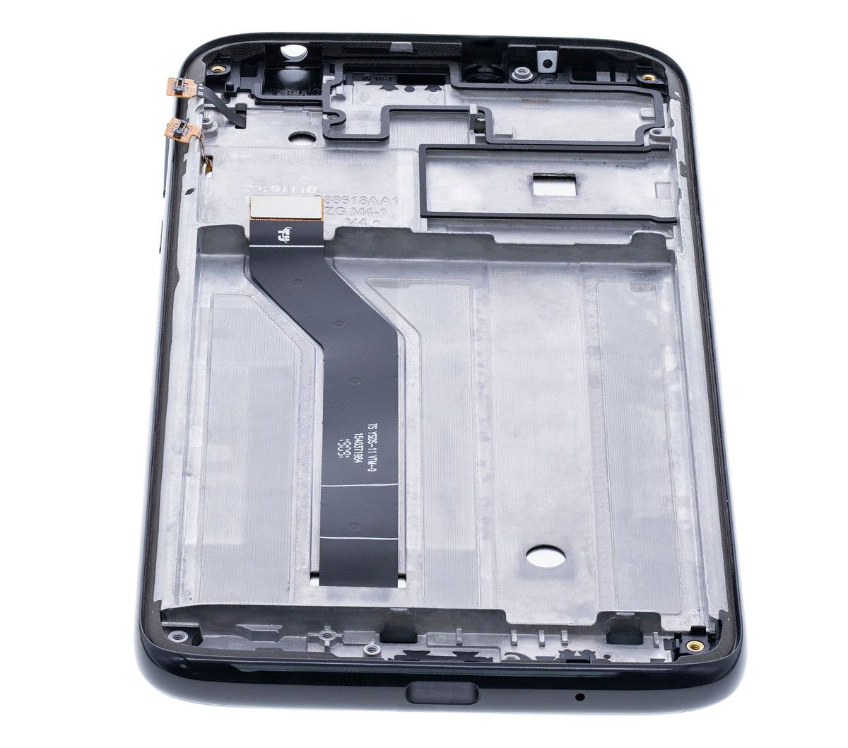 LCD Assembly With Frame For Motorola Moto G7 Power (XT1955-1/2/4/7 / 2019) (International Version) (154MM) (Aftermarket Plus) (Ceramic Black) | compatible mobile phone replacement part | SKU 107082064518 | product image 4