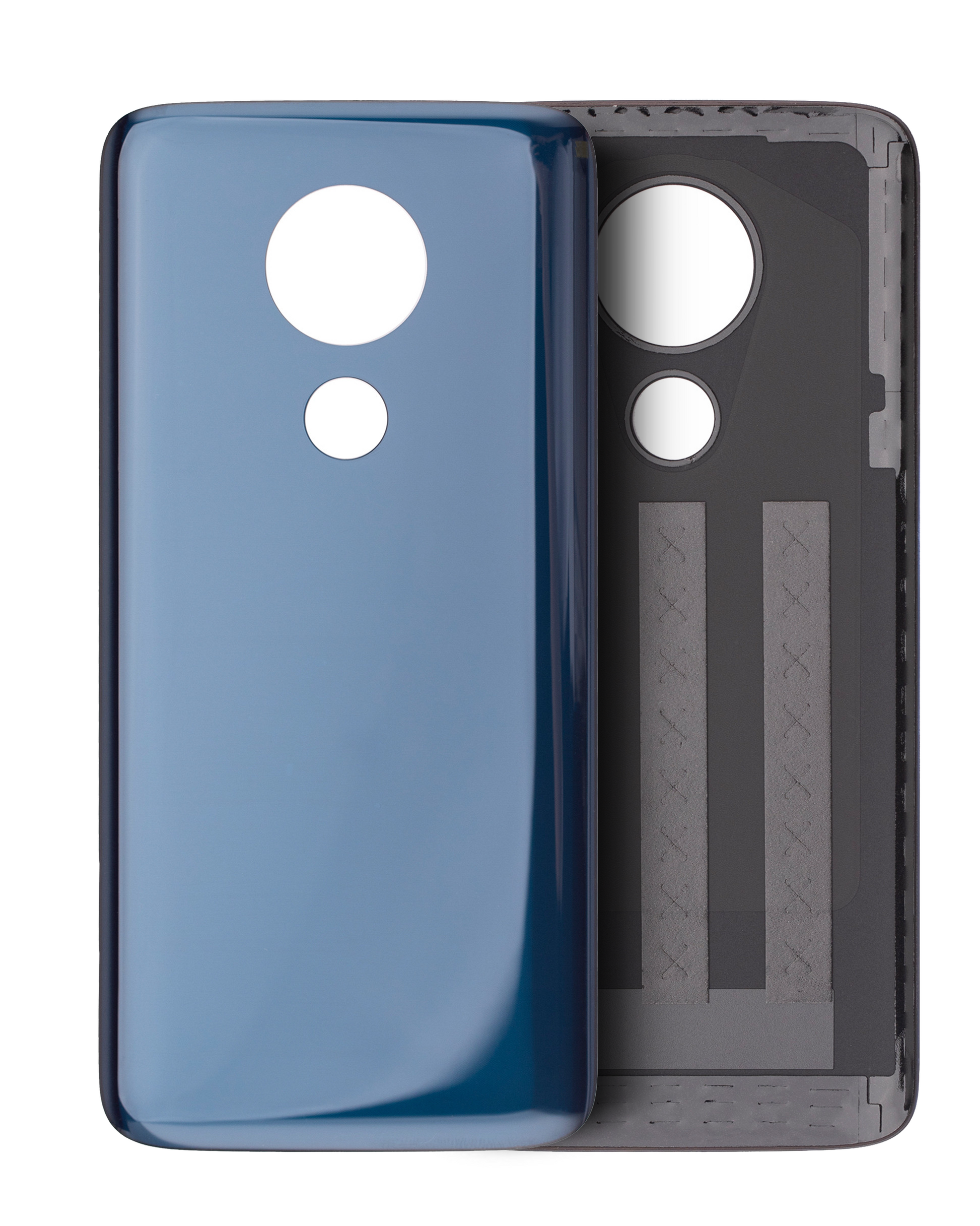 Back cover Glass For Motorola Moto G7 Power (XT1955 / 2019) (Marine Blue) (US Version) | compatible mobile phone replacement part | SKU 107082064533 | product image 1