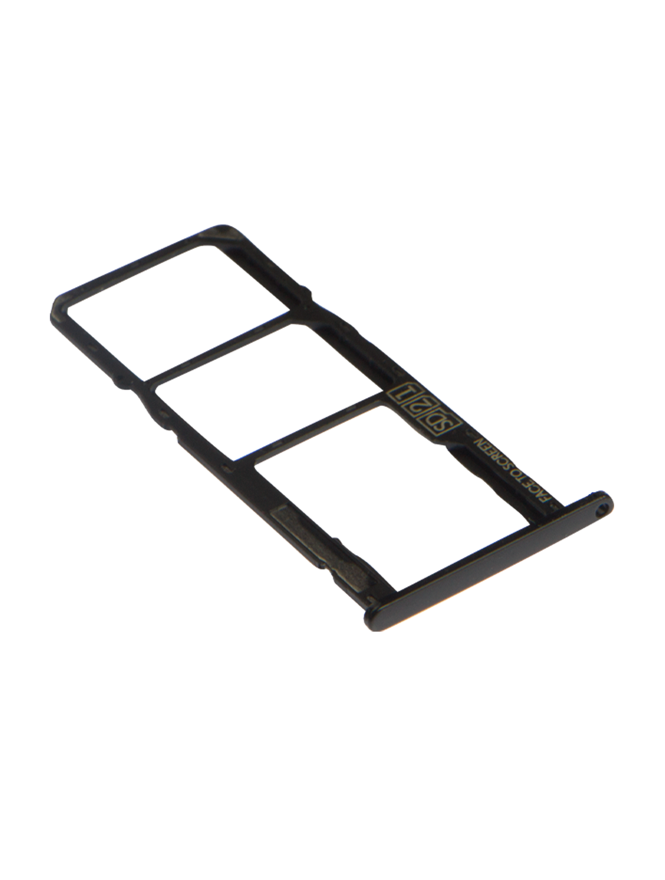 Dual Sim Card Tray For Motorola Moto G7 Power (XT1955 / 2019) (International Version) (Ceramic Black) | compatible mobile phone replacement part | SKU 107082064537 | product image 3