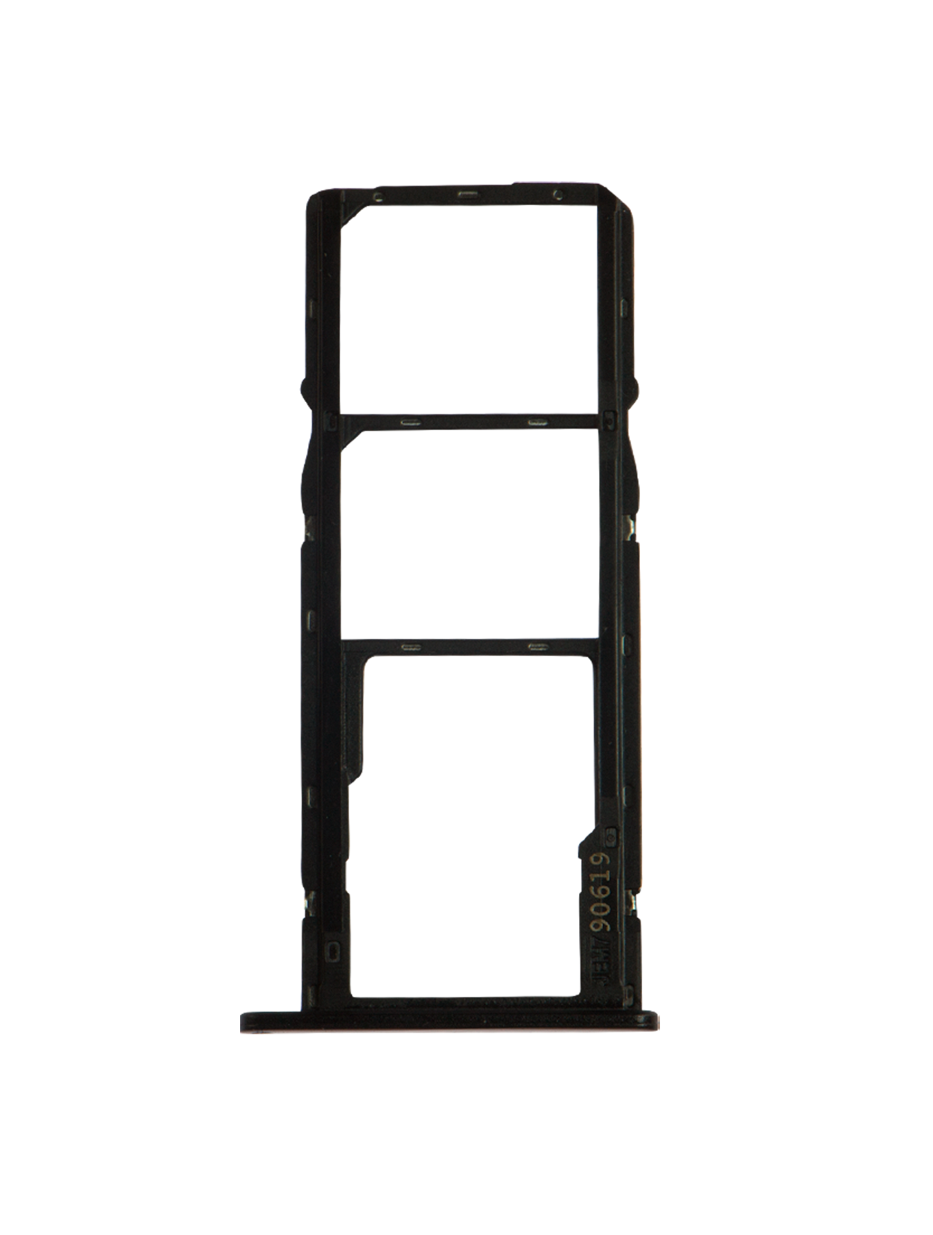 Dual Sim Card Tray For Motorola Moto G7 Power (XT1955 / 2019) (International Version) (Ceramic Black) | compatible mobile phone replacement part | SKU 107082064537 | product image 2