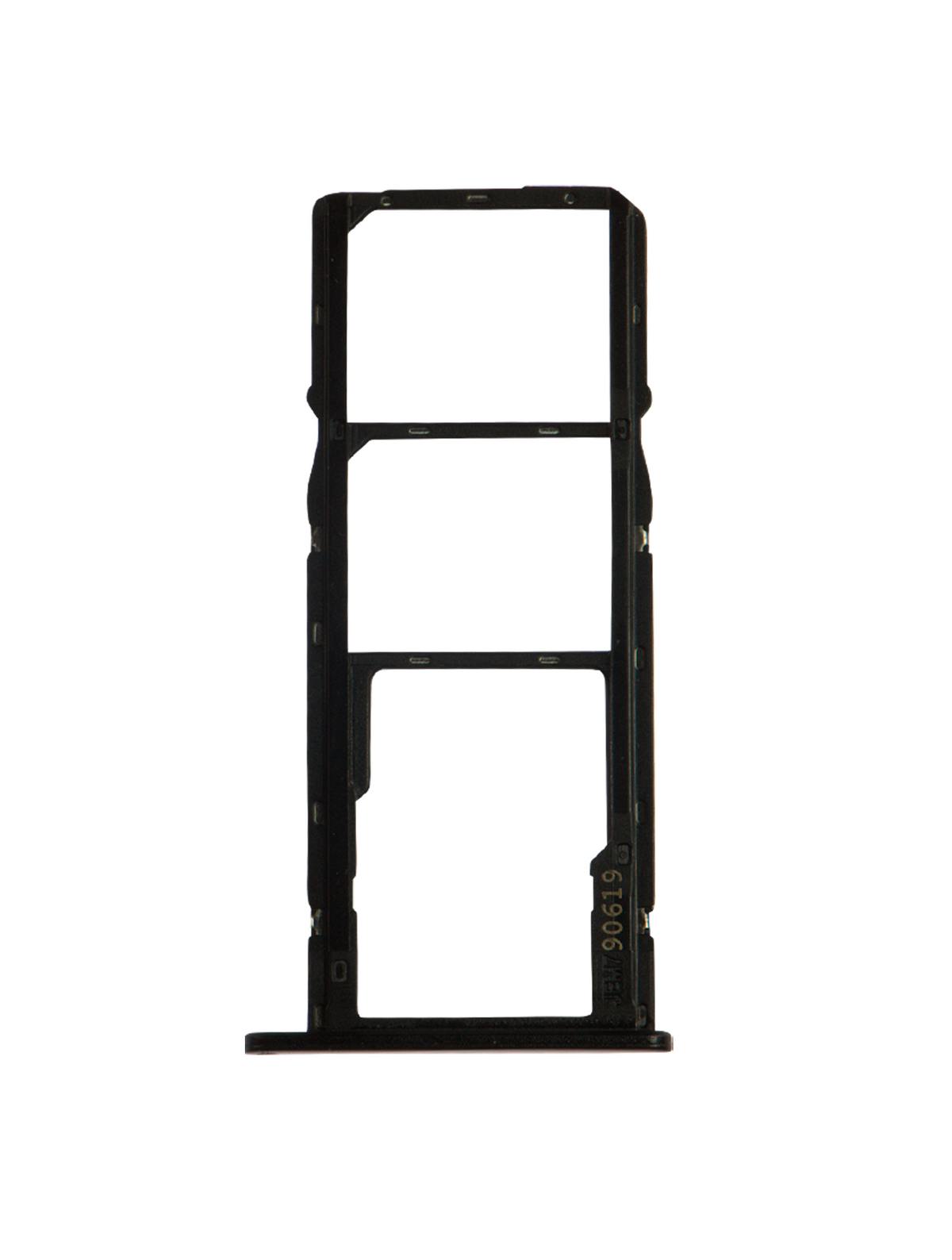 Dual Sim Card Tray For Motorola Moto G7 Power (XT1955 / 2019) (International Version) (Ceramic Black) | compatible mobile phone replacement part | SKU 107082064537 | product image 2