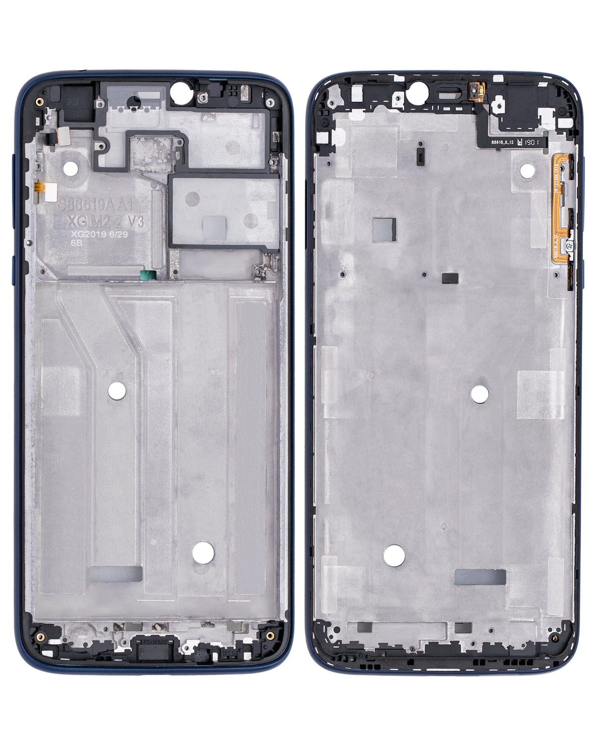 Mid-Frame Housing + LCD Frame For Motorola Moto G7 Power (XT1955 / 2019) (US Version) (Marine Blue) (2 Piece Set) | compatible mobile phone replacement part | SKU 107082064539 | product image 6