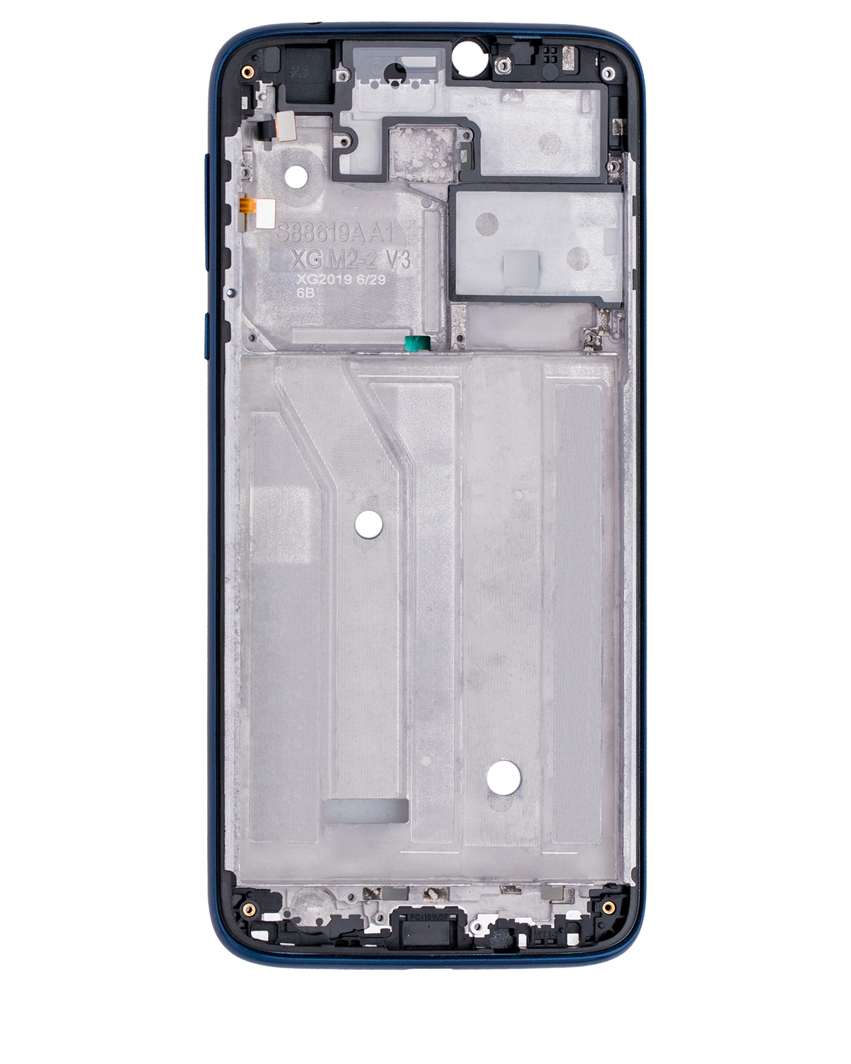 Mid-Frame Housing + LCD Frame For Motorola Moto G7 Power (XT1955 / 2019) (US Version) (Marine Blue) (2 Piece Set) | compatible mobile phone replacement part | SKU 107082064539 | product image 4